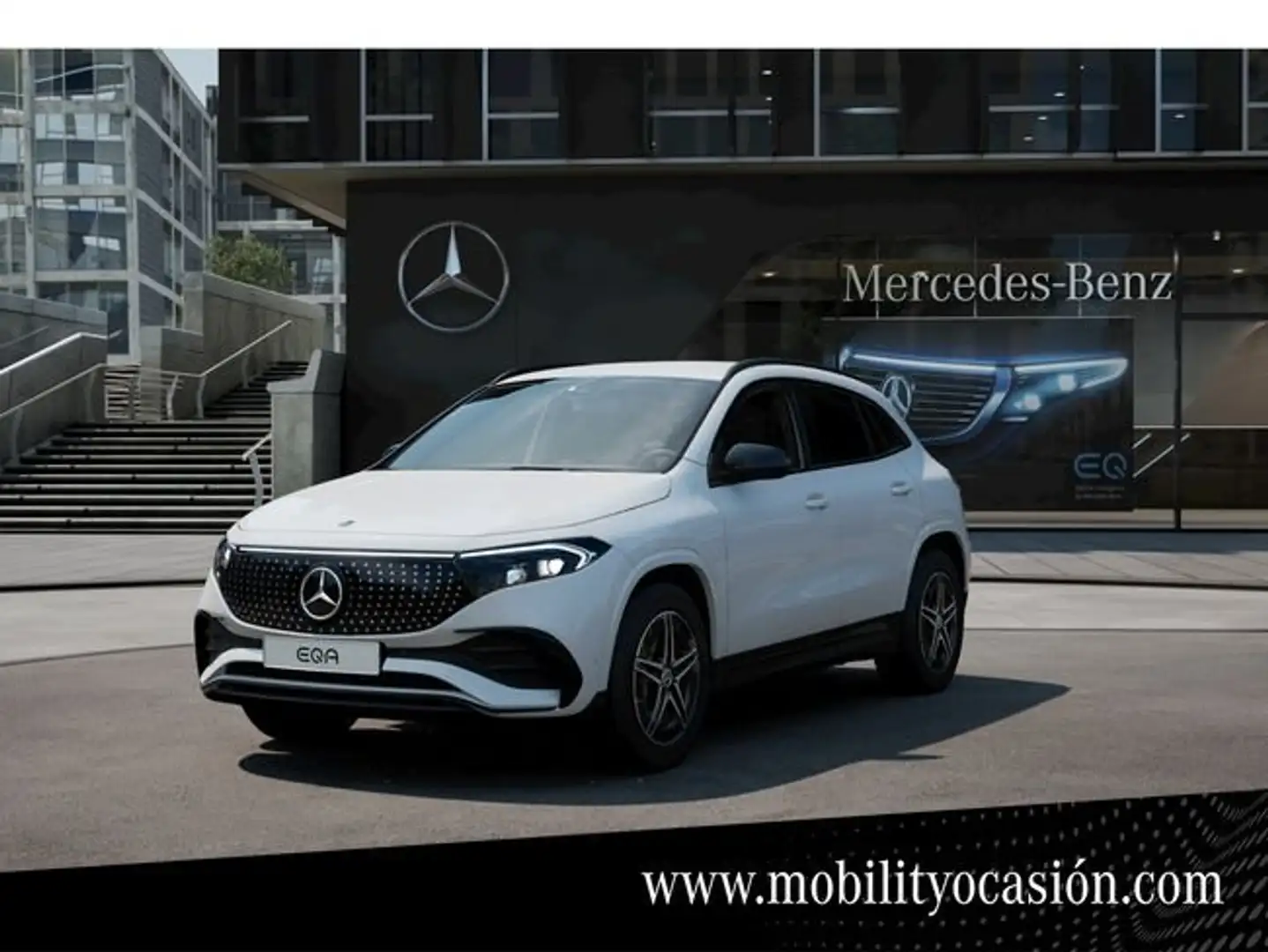Mercedes-Benz EQA 250+ + amg line Blanco - 1