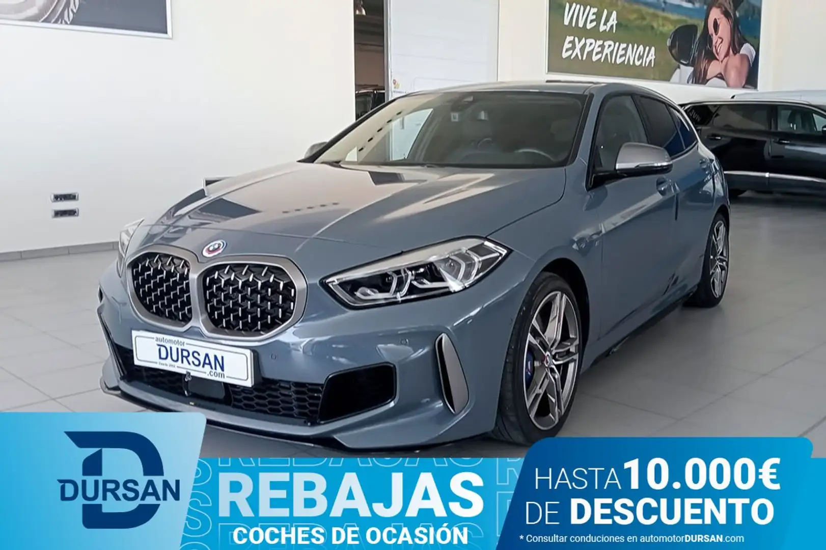 BMW 135 M135i Gris - 1