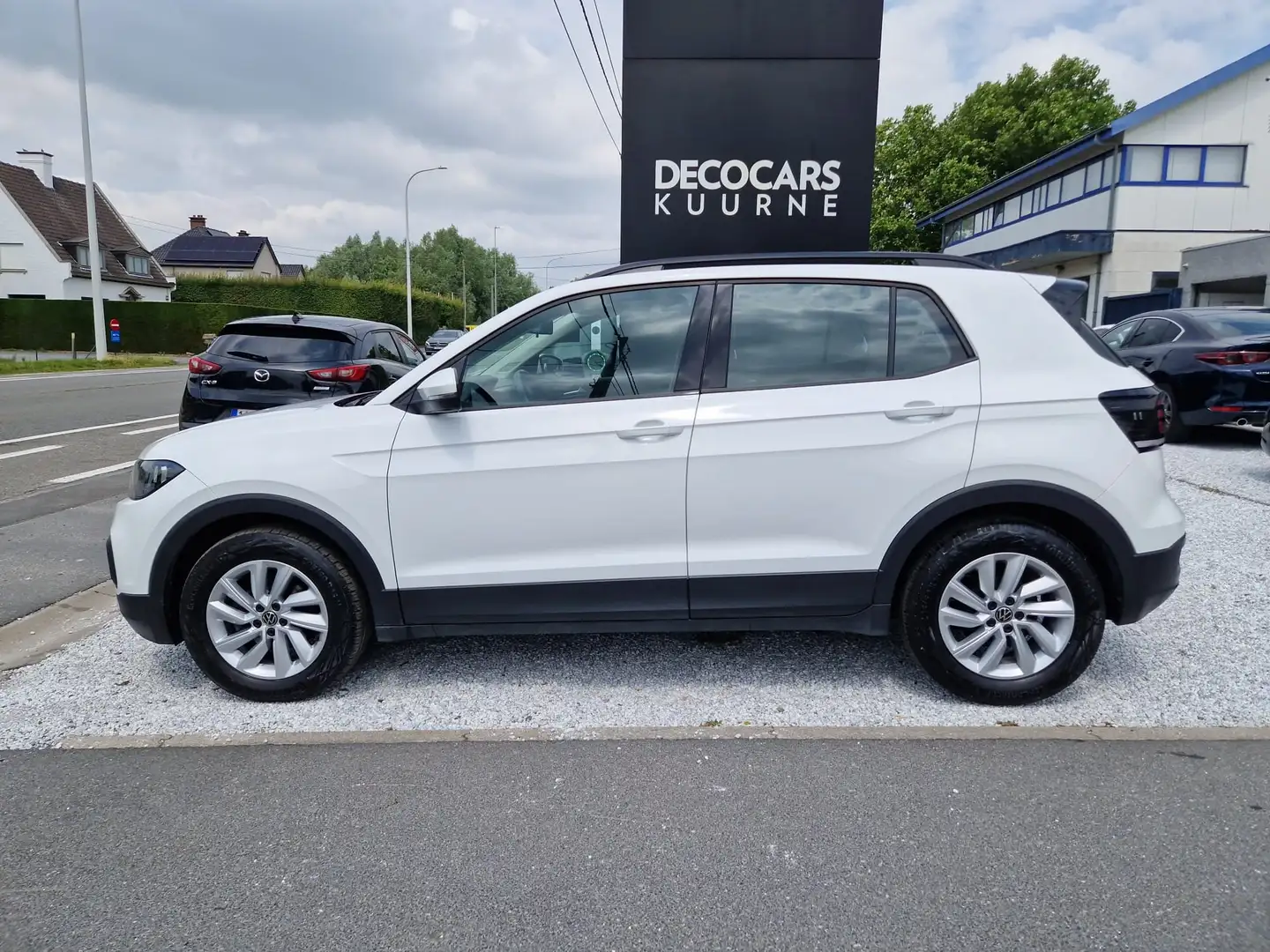 Volkswagen T-Cross 1.0 TSI/ Sensoren/ CruiseC/ Airco/ Carplay/ DAB Bianco - 2