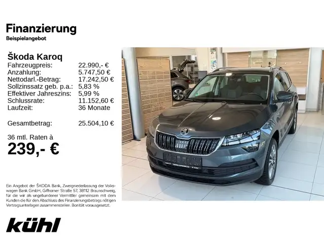 Skoda Karoq 1.5 TSI DSG Clever