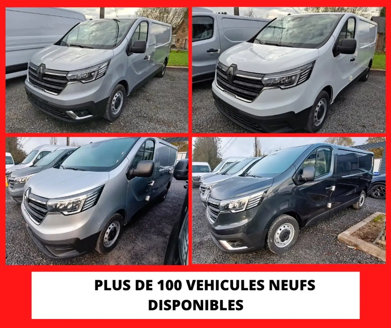 Renault Trafic Fourgon , Fourgon double cabine Blanco - 1