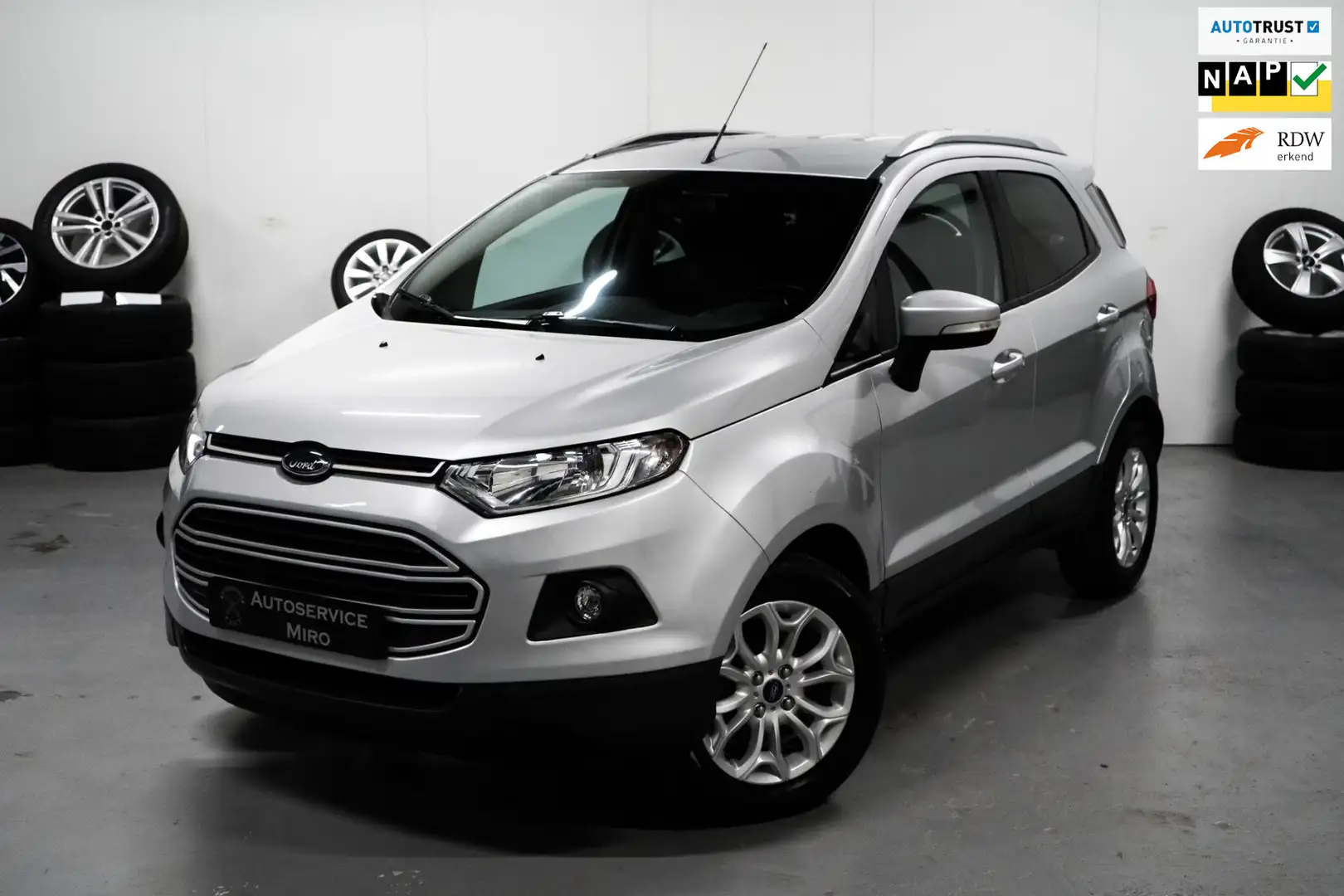 Ford EcoSport 1.0 EcoBoost Trend Airco l Bluetooth l LMV Grijs - 1