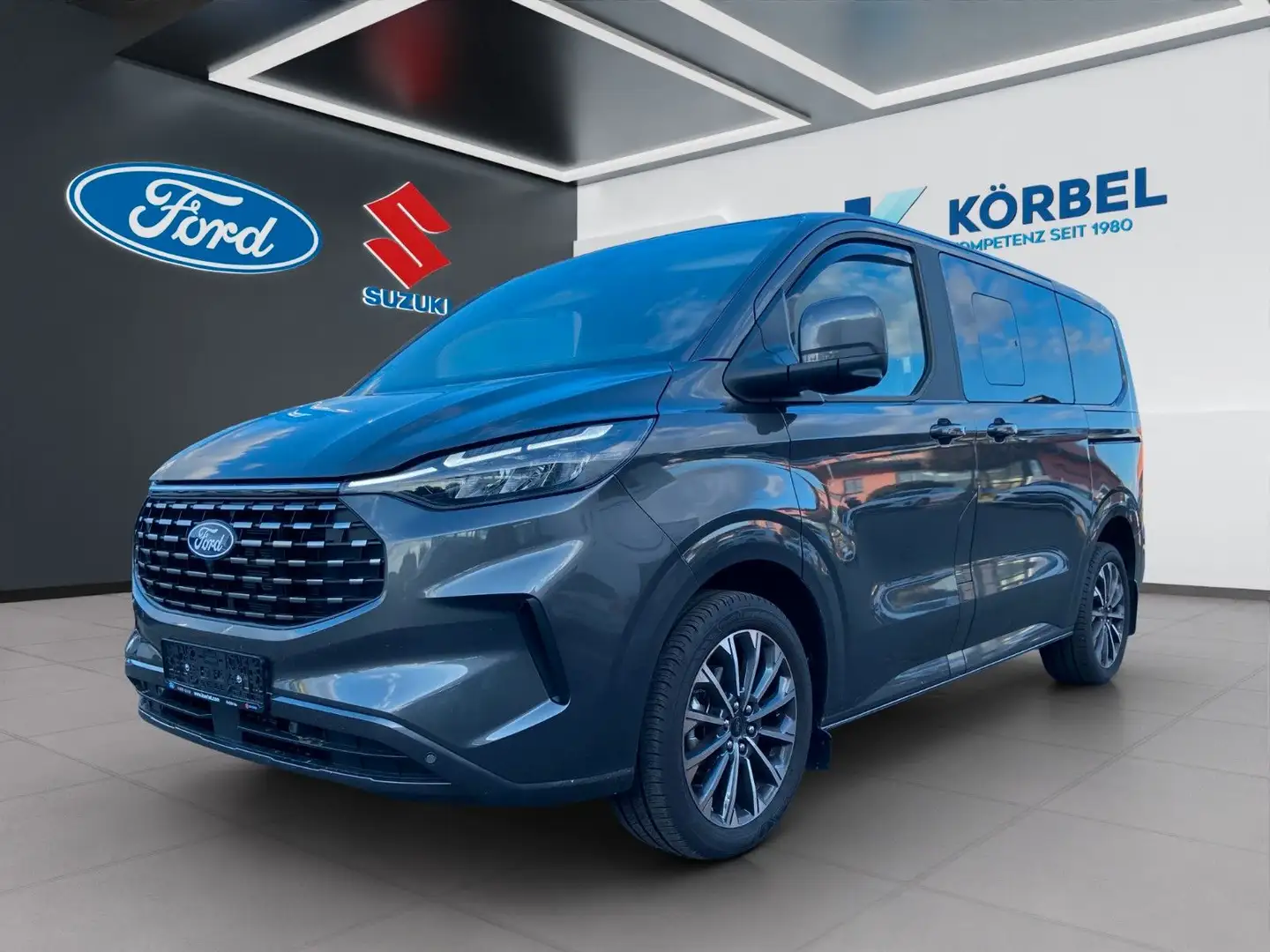 Ford Tourneo Custom 320 L1 Titanium X*AHK*el.Sitze* Grau - 1