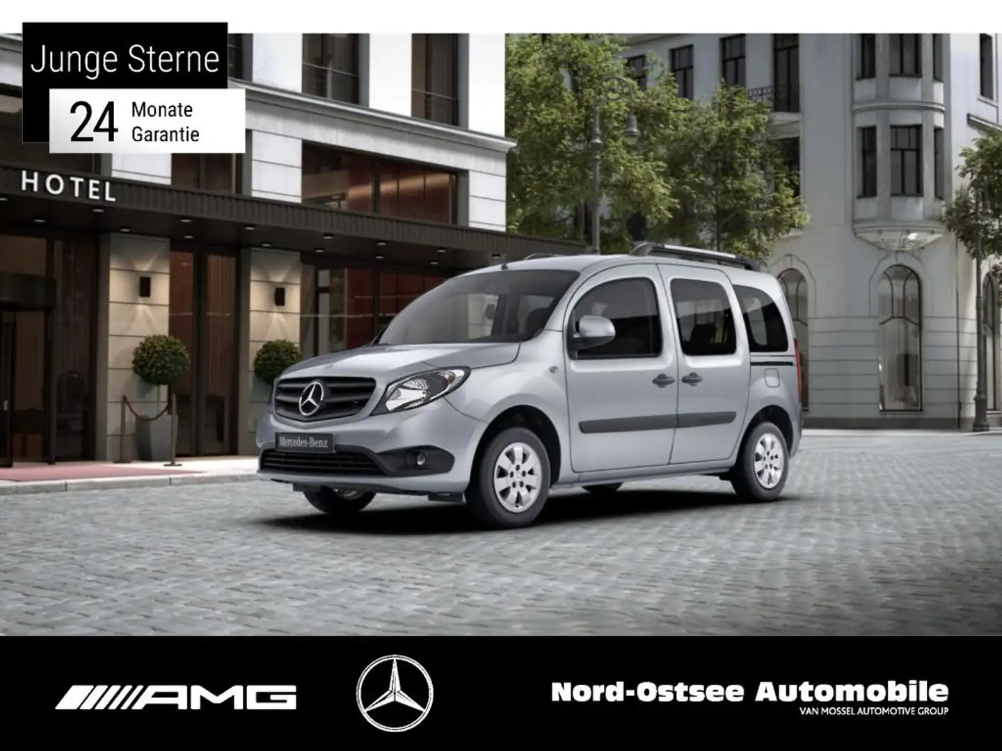 Mercedes-Benz Citan 109 TOURER KLIMA TEMPOMAT SITZHEIZUNG PDC Argento - 1