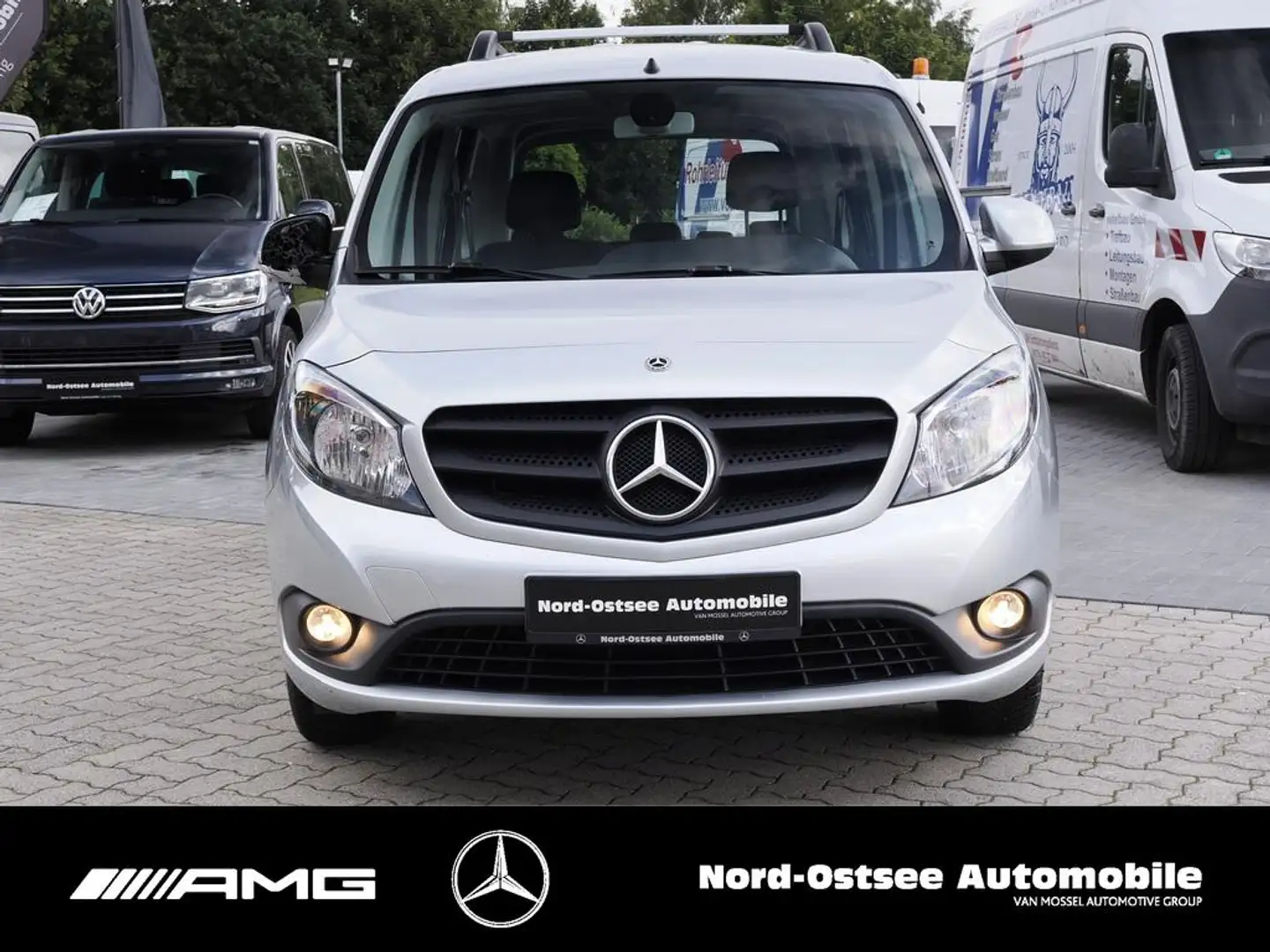 Mercedes-Benz Citan 109 TOURER KLIMA TEMPOMAT SITZHEIZUNG PDC Silber - 2