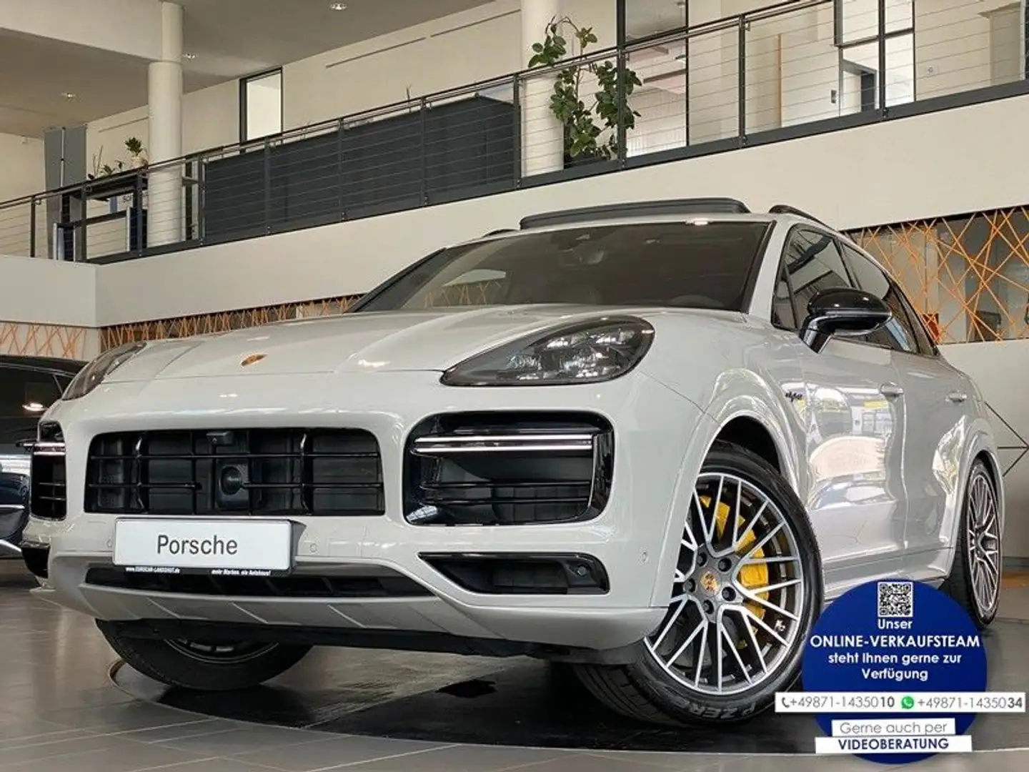 Porsche Cayenne Turbo SE Sbel Carbon ACC AHK Sportabgas Gris - 1