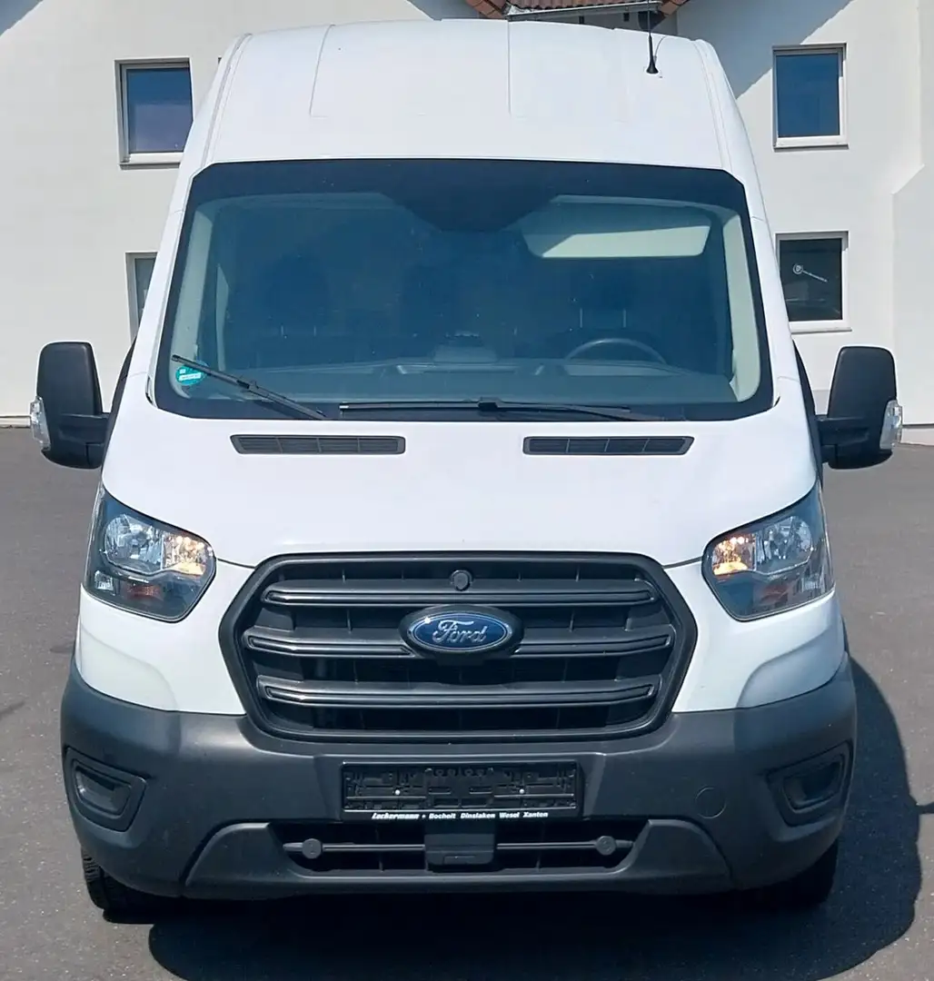 Ford Transit Kasten 350 L3 Klima MFL 1.Hd. Scheckheft Blanc - 2