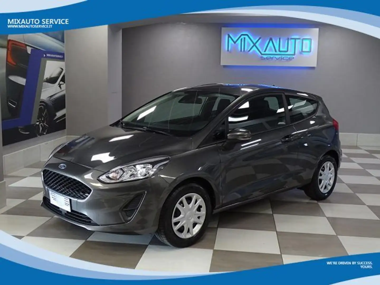 Ford Fiesta 1.1 71cv 3 Porte Trend EU6 Gris - 1