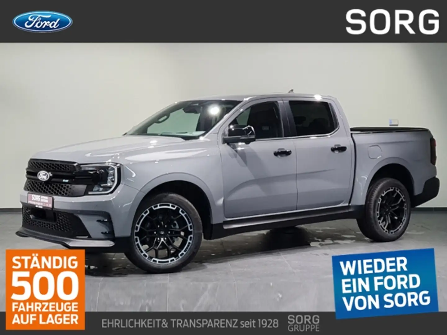 Ford Ranger MS-RT Doppelkabine 3,0 l V6 e-4WD Grau - 1