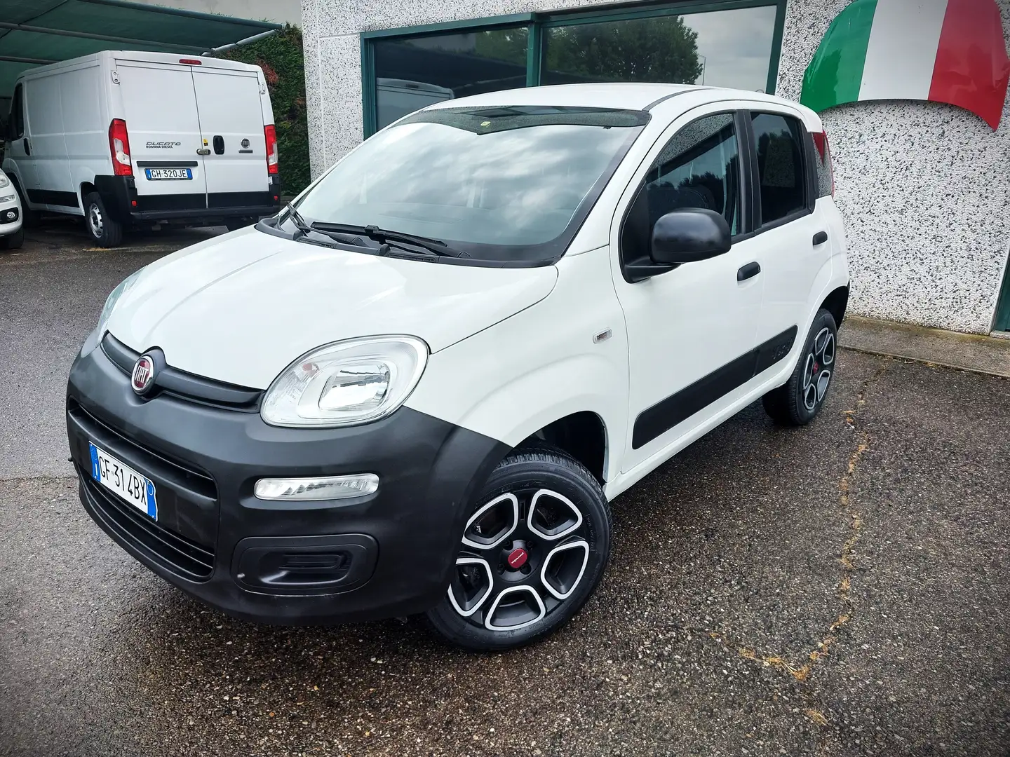 Fiat Panda 0.9 t.air t. 4x4 VAN 2 POSTI AUTOCARRO ELD Blanc - 1