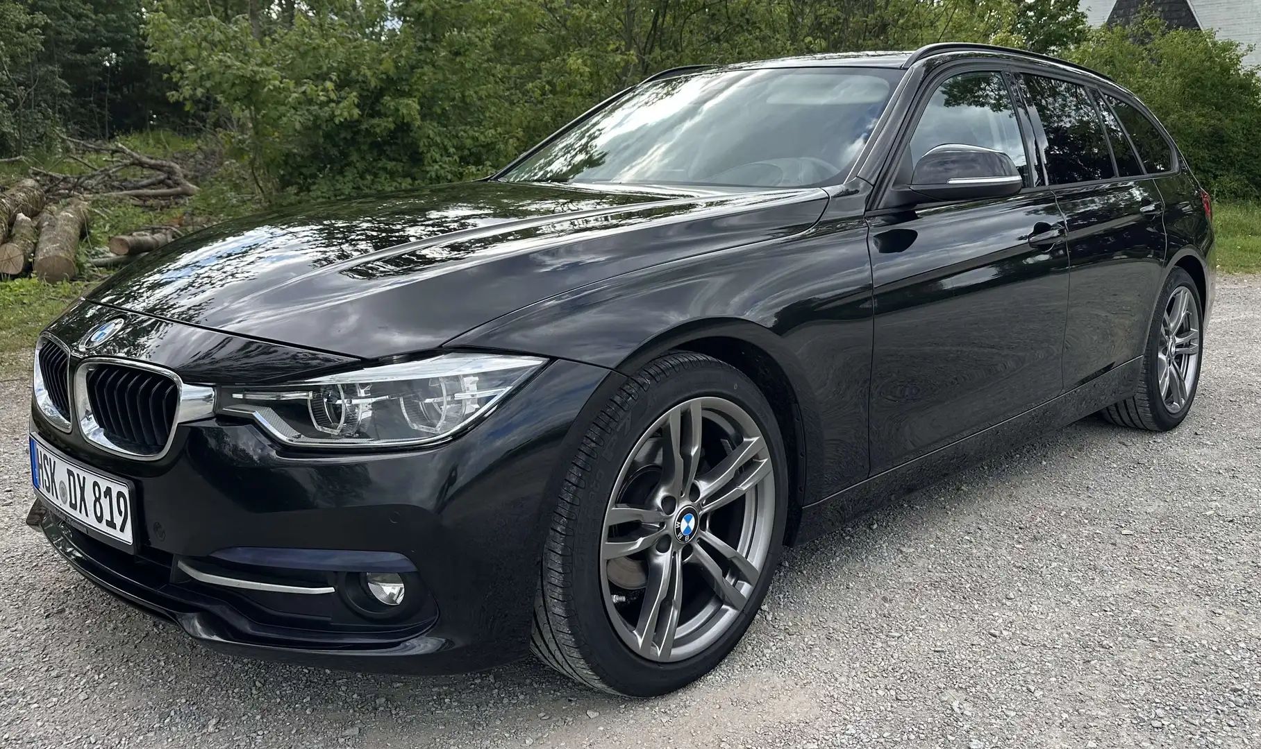 BMW 320 320 d Efficient Dynamics Sport Line Schwarz - 1