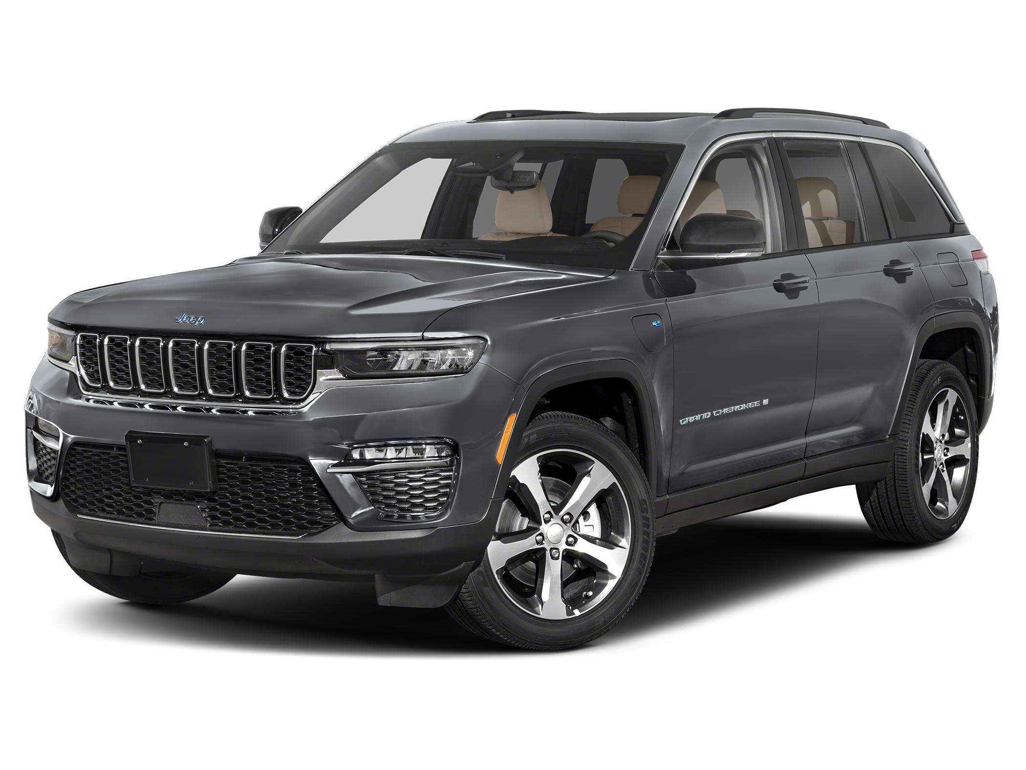 Gray 2022 Jeep Grand Cherokee 4xe SUV / Crossover Four-Wheel Drive 8-Speed Automatic