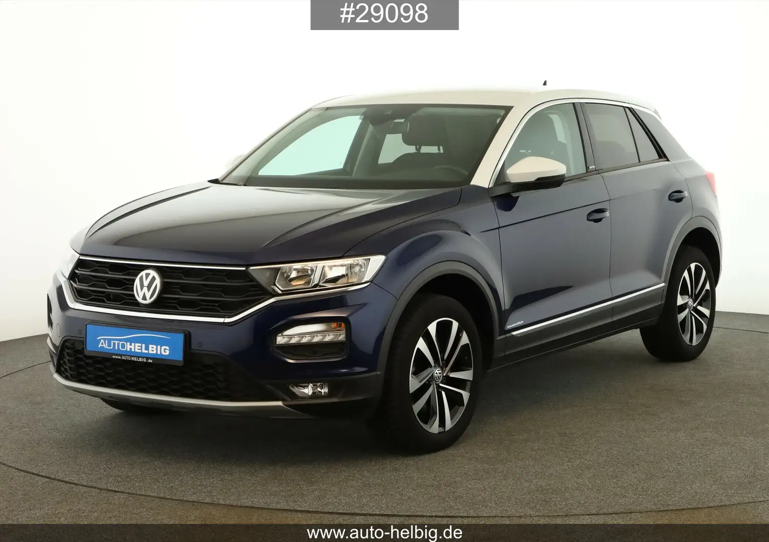Volkswagen T-Roc T-Roc 2.0 TDI United #AHK#ActiveInfo#ACC#PDC#SHZ Синій - 1