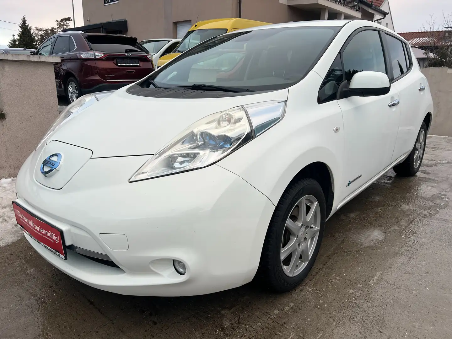 Nissan Leaf Tekna  E-Auto Weiß - 1