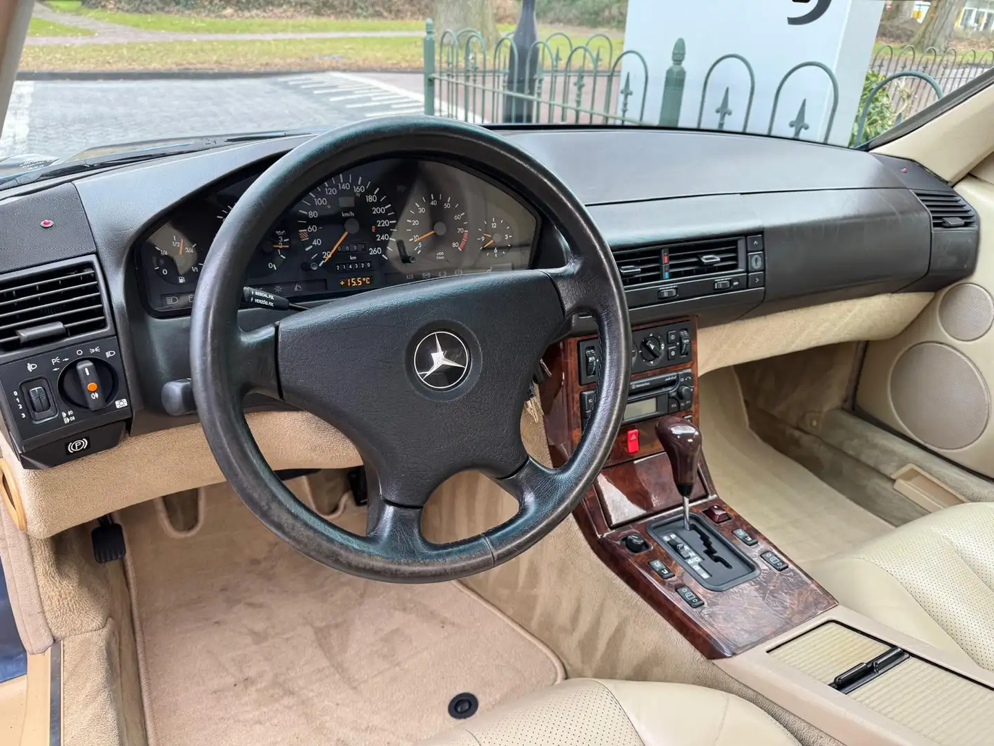Mercedes-Benz SL 300 SL-24 Airco-Ecc/Automaat/Leer/Alu wielen Bleu - 2