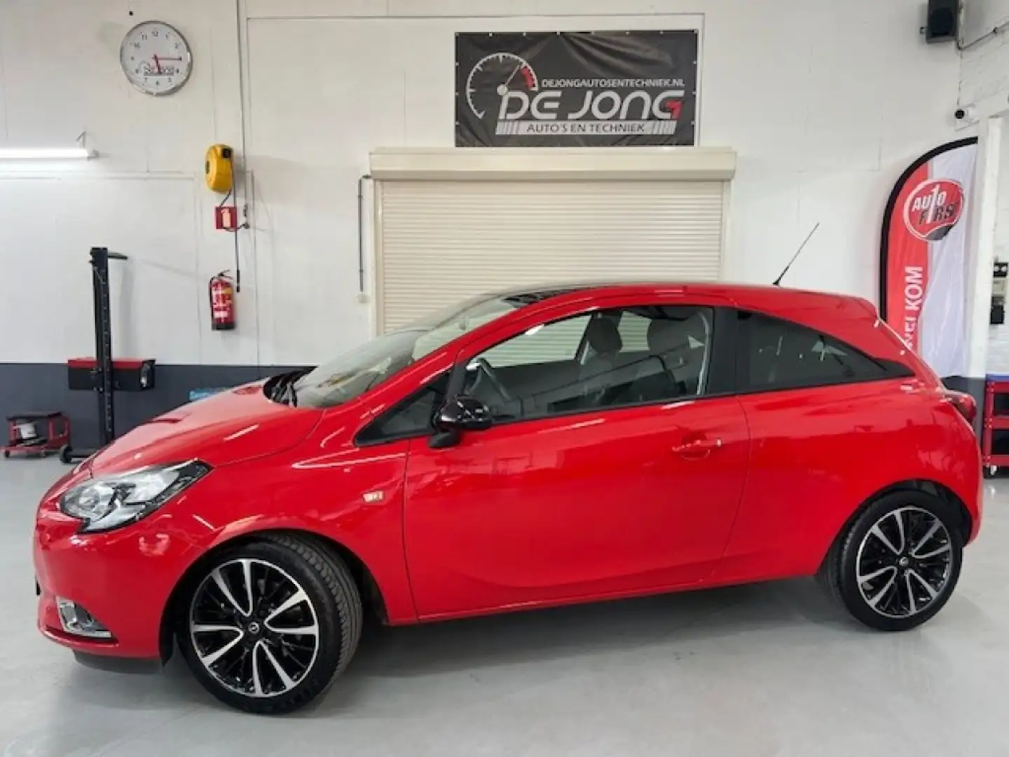 Opel Corsa-e 1.0 TURBO COLOR SPORT ED, AIRCO, Cruise.Ctrl, 17 Rood - 2