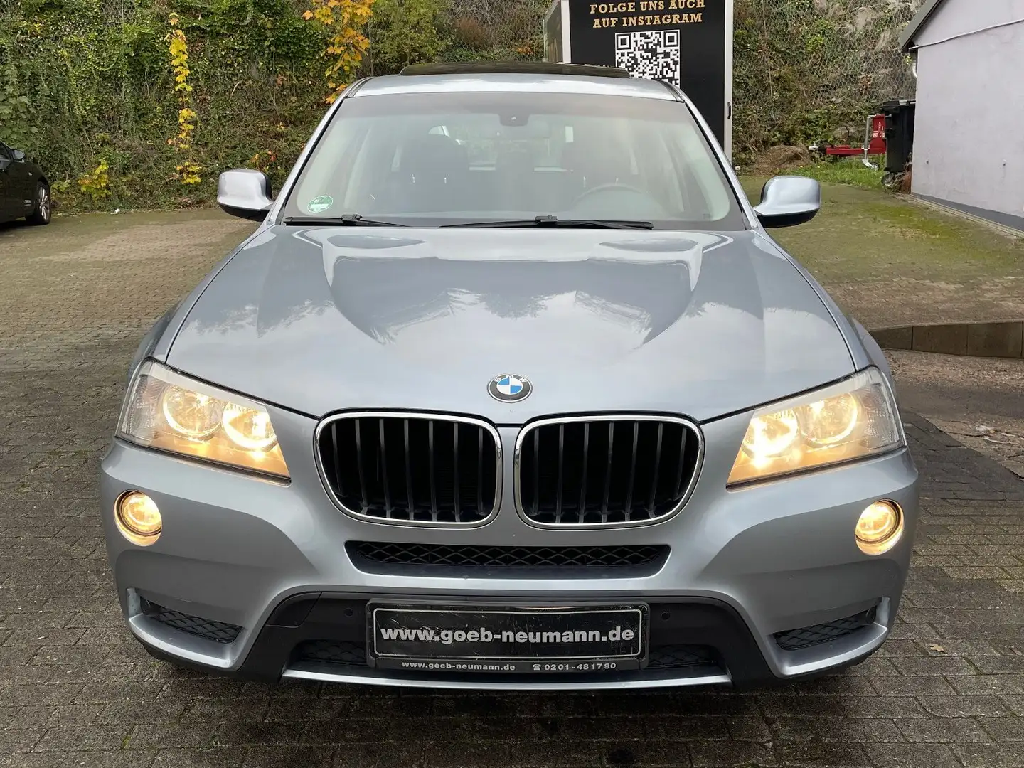 BMW X3 xDrive 20 i Panoramadach AHK Blau - 2