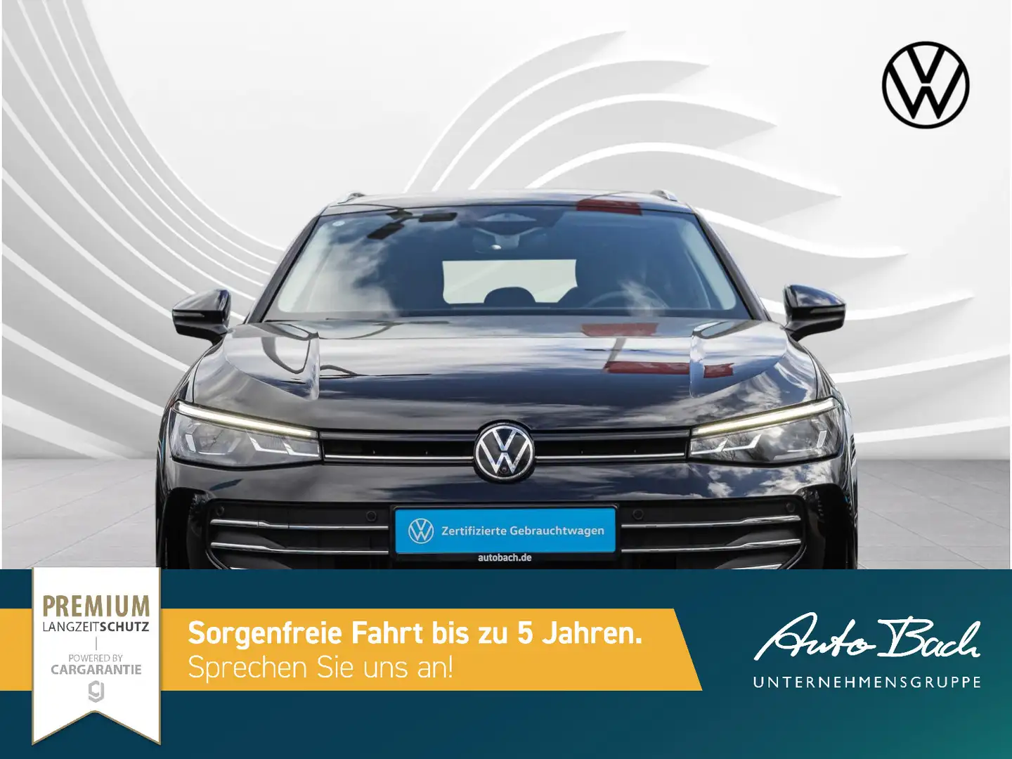 Volkswagen Passat Variant 1.5 eTSI DSG Business, LED, Navi, Zwart - 2