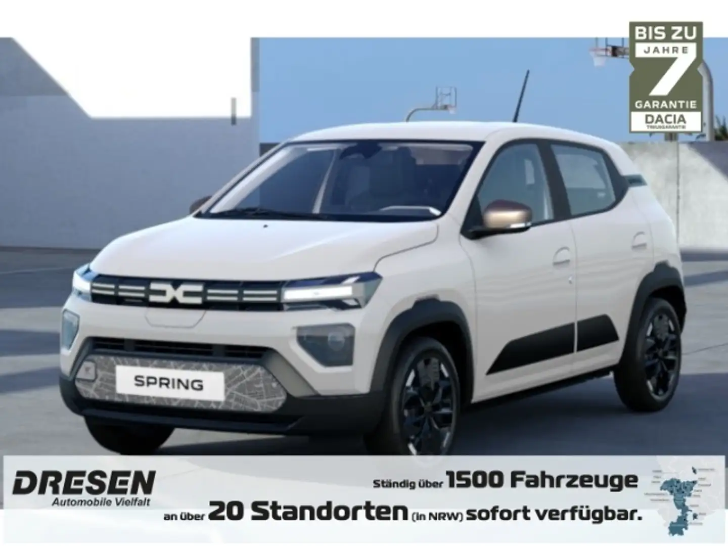 Dacia Spring NEUES MODELL BESTELLFAHRZEUG Extreme 65 Kamera*Kli Weiß - 1