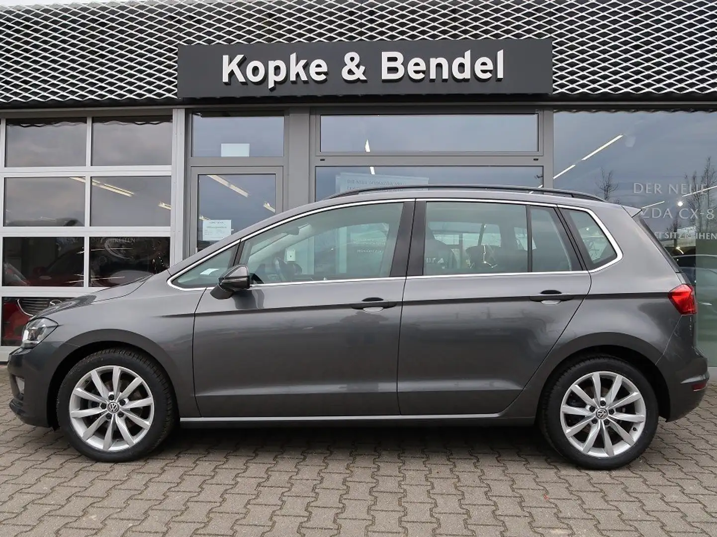 Volkswagen Golf Sportsvan Highline 1,4 TSI*Scheckheft*2. Hand (Familie) High Сірий - 2