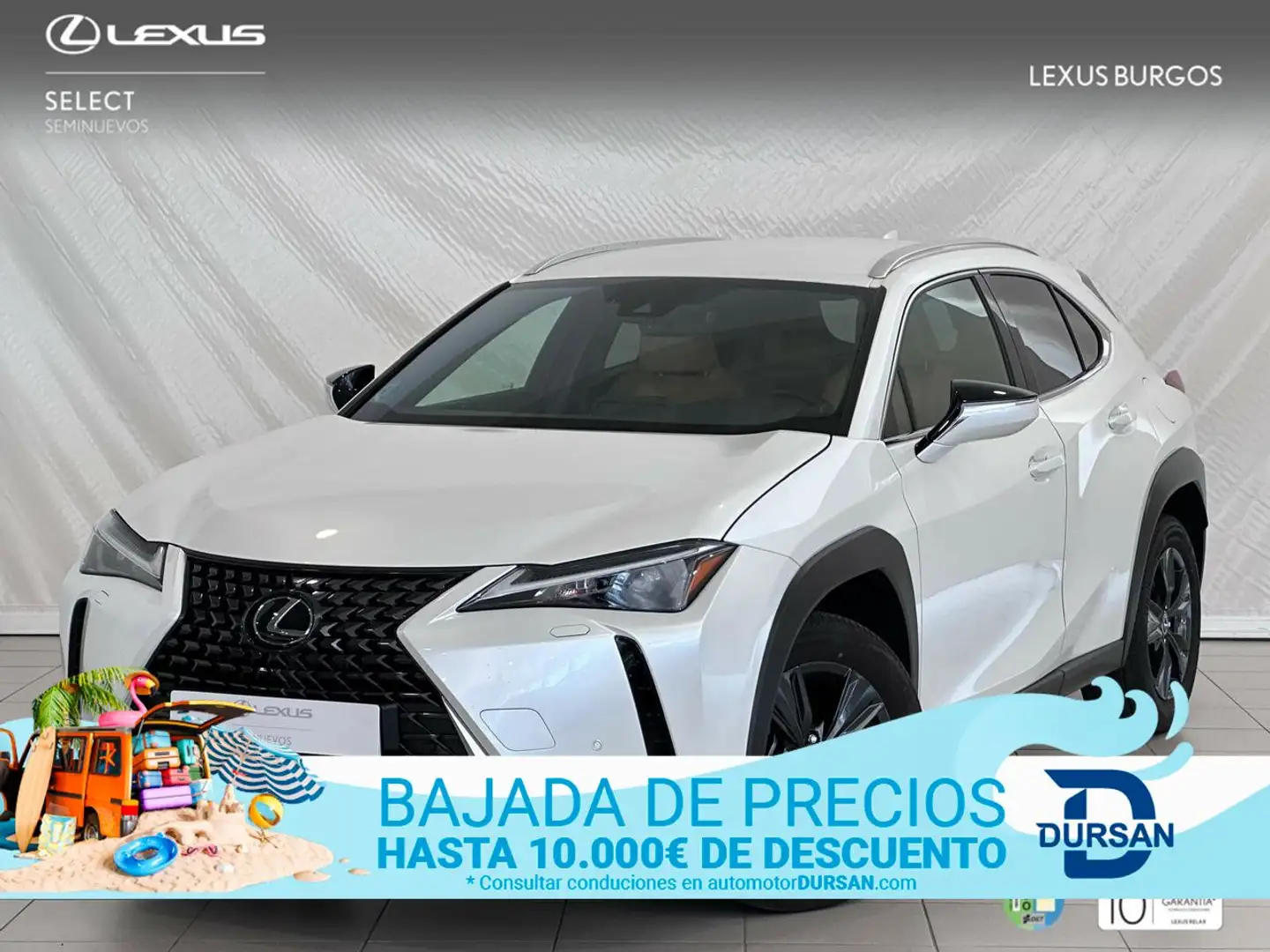 Lexus UX 250h 2WD PREMIUM Blanc - 1