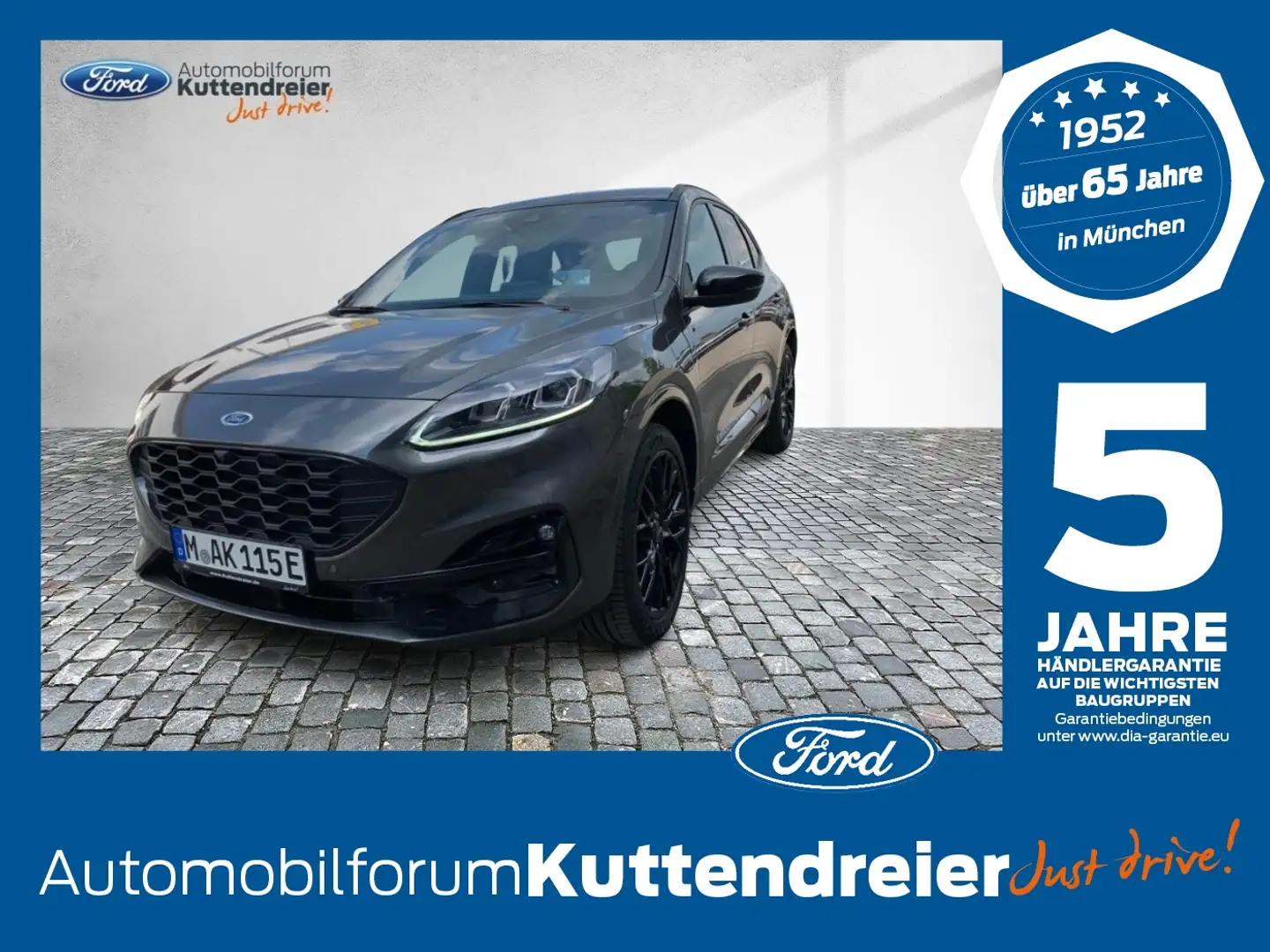 Ford Kuga Plug-in-Hybrid PHEV ST-Line X ST-LineX Grau - 1
