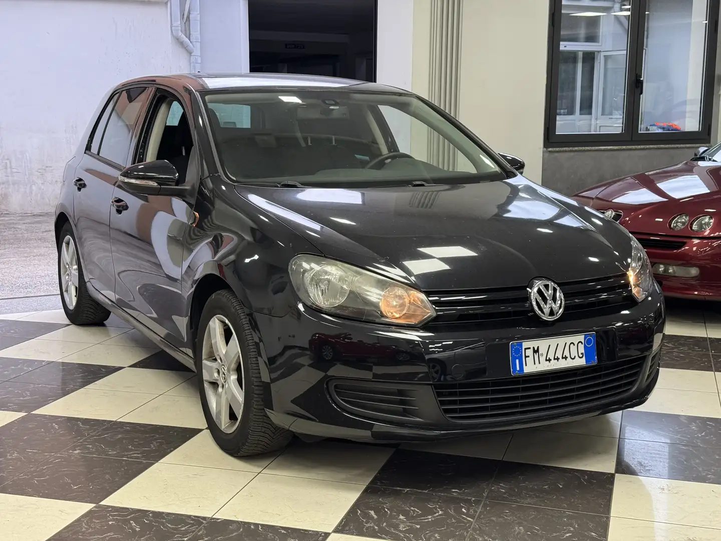Volkswagen Golf VI 2010 1.4 United Eu5 80cv Neopatentati Schwarz - 2