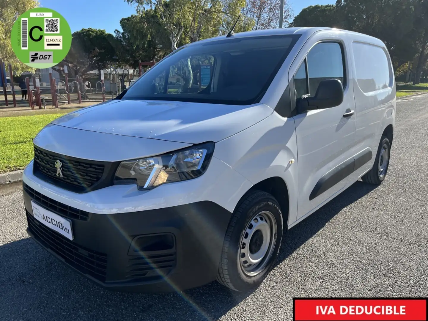 Peugeot Partner 1.5BlueHDI S&S Pro Standard 1000kg 75 Blanco - 1