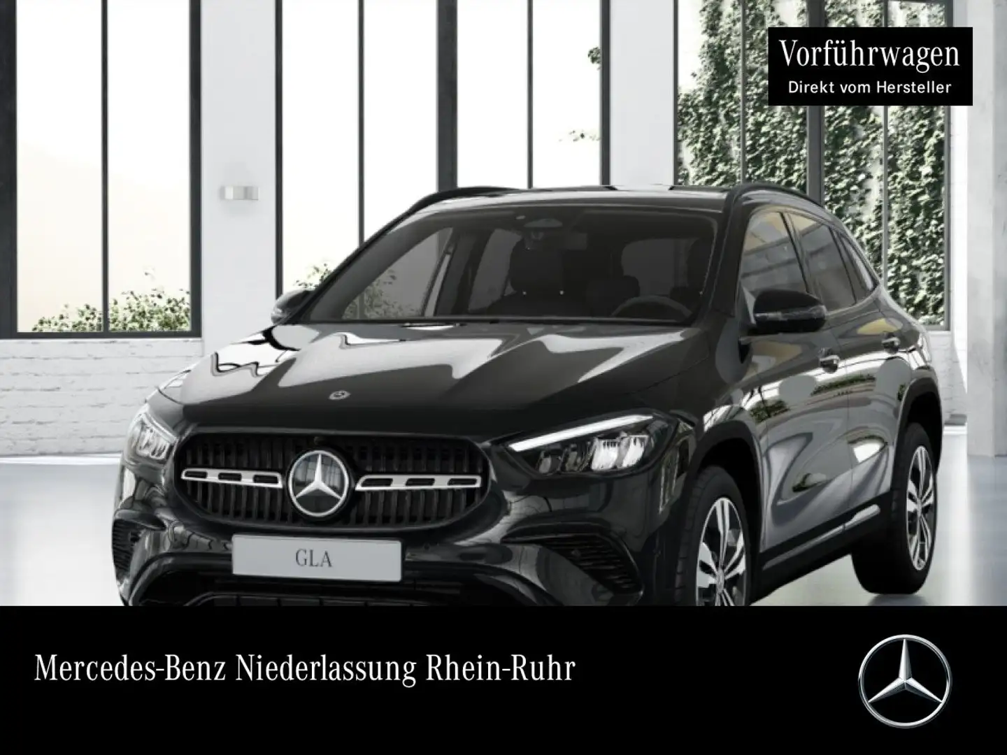 Mercedes-Benz GLA 180 d PROGRESSIVE+NIGHT+PANO+360°+LED+TOTW+8G Schwarz - 1