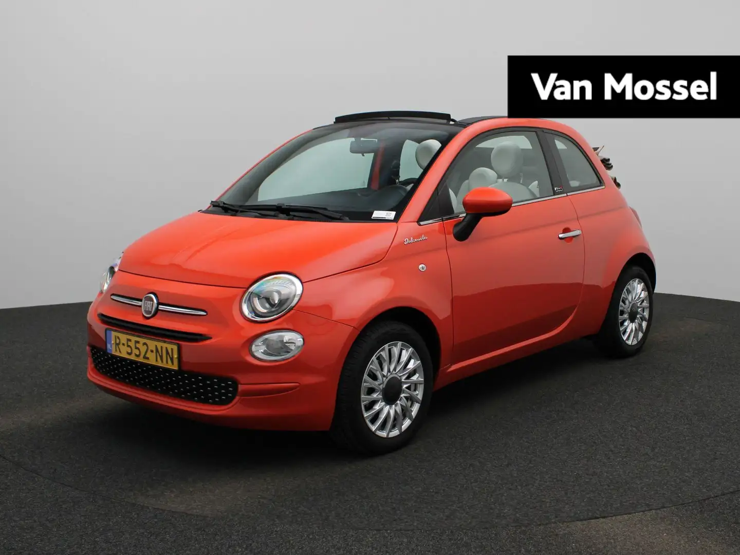 Fiat 500C 1.0 Hybrid Dolcevita | Cruise Control | Airco | Bl narančasta - 1