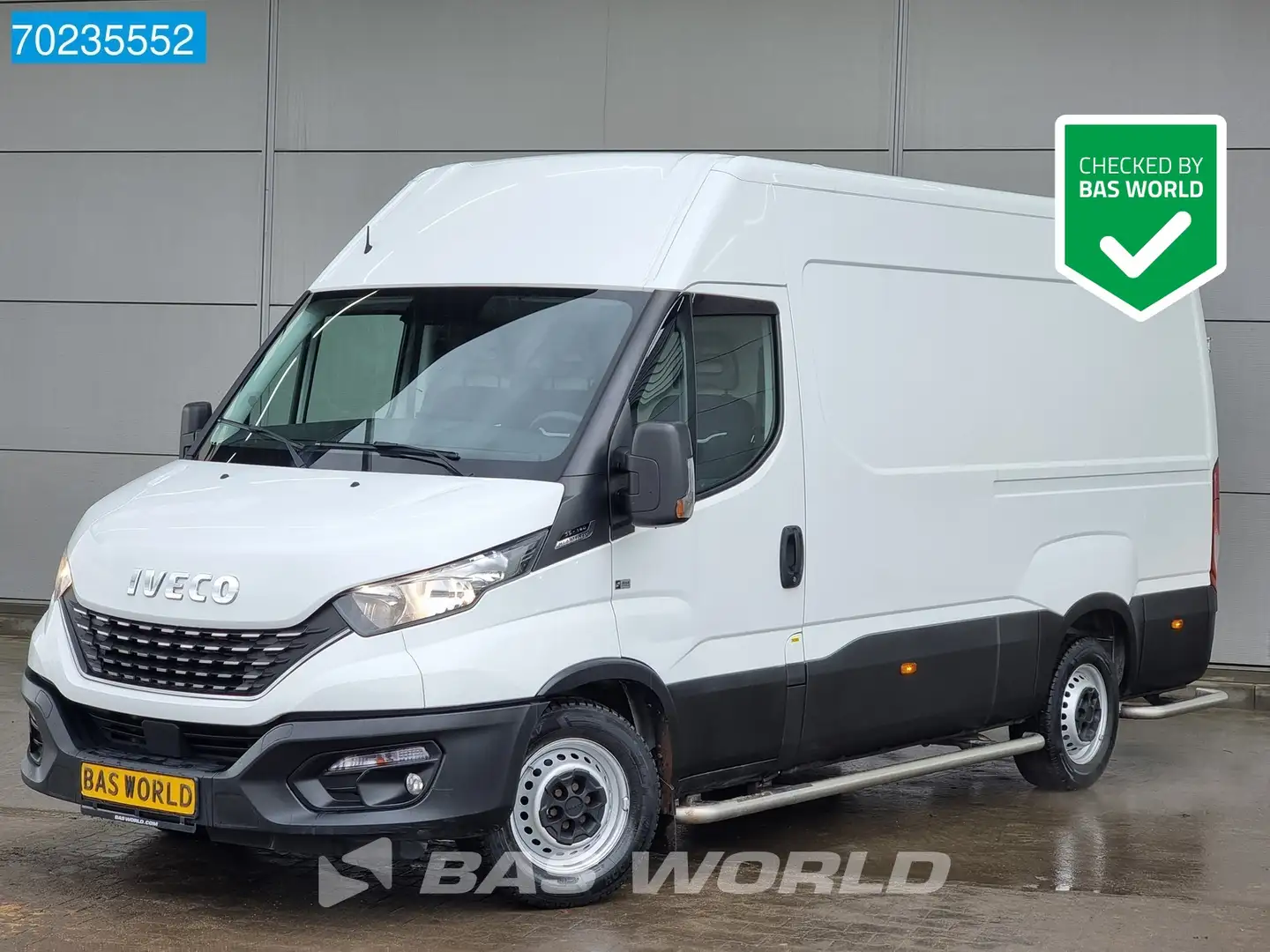 Iveco Daily 35S14 Automaat L2H2 Airco Cruise Trekhaak Standkac Wit - 1