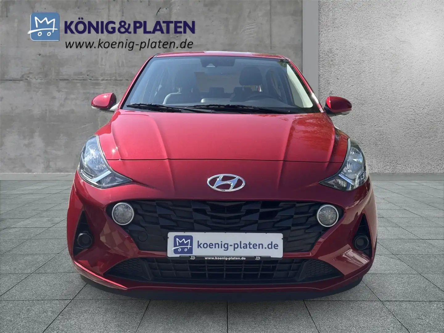 Hyundai i10 1.0 Trend (EURO 6d) Klima Einparkhilfe Rouge - 2