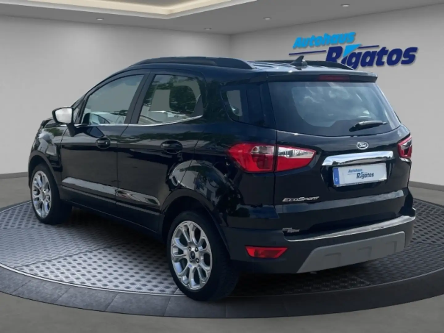 Ford EcoSport 1.0 EcoBoost, Titanium , Navi, Sitzheizung, Tempom Zwart - 2