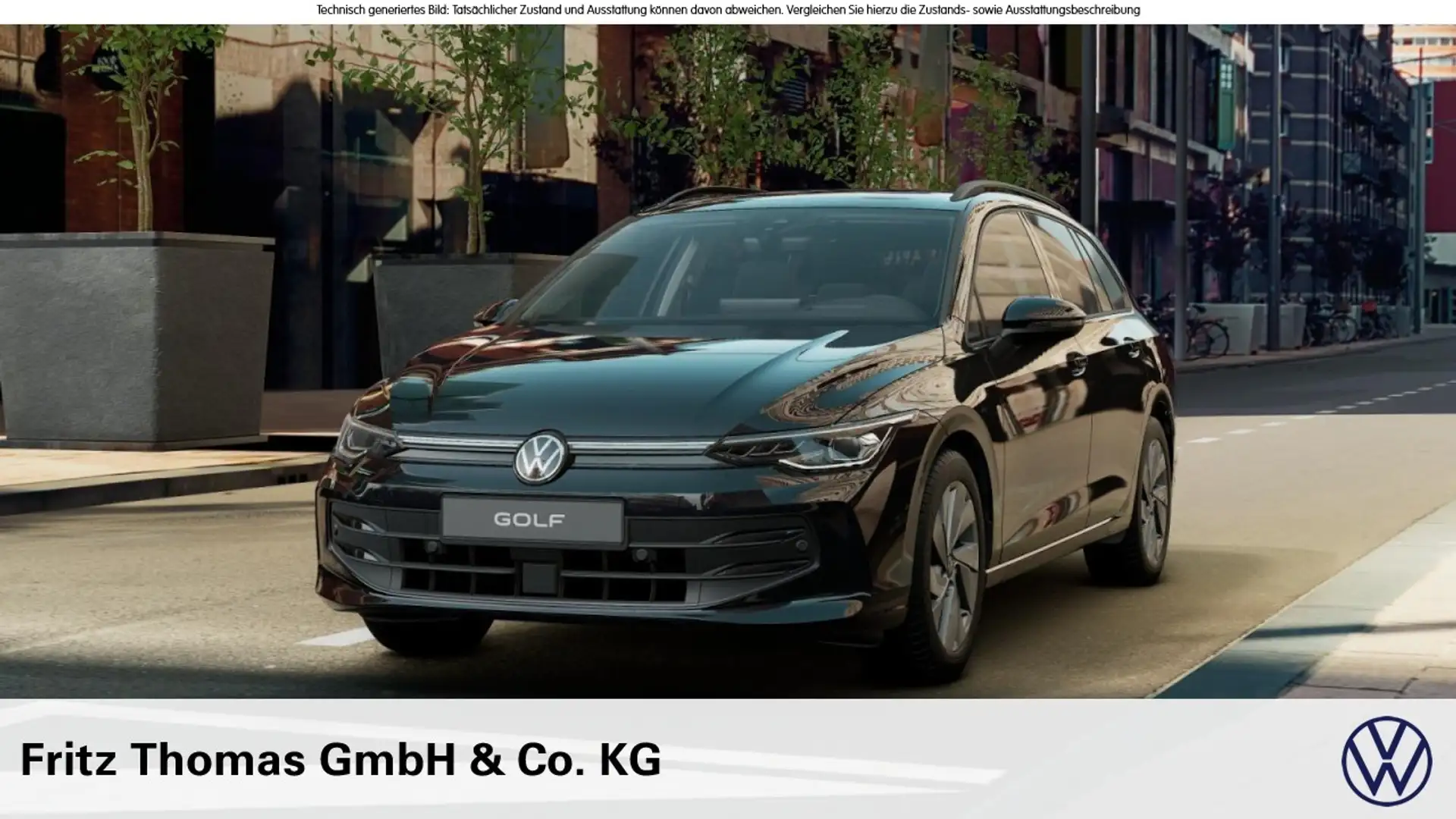 Volkswagen Golf VIII Variant 2.0 TDI Life LED Navi AHK SHZ PDC ACC Schwarz - 1