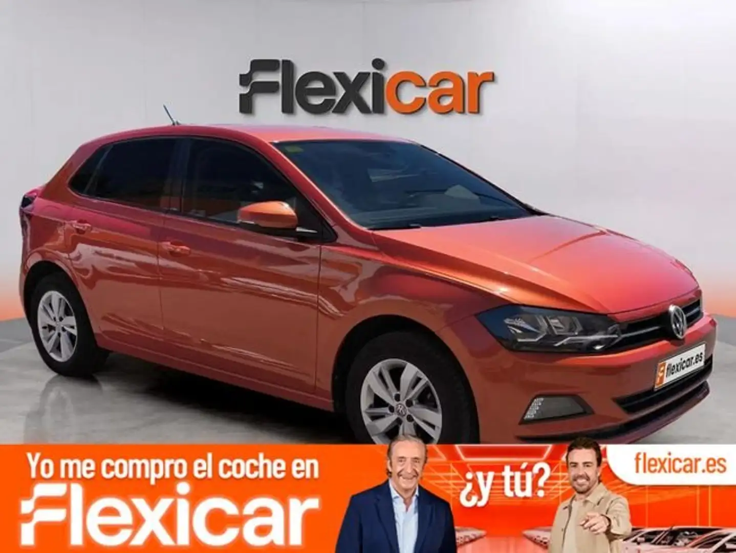 Volkswagen Polo 1.0 TSI R-Line DSG 70kW Naranja - 1