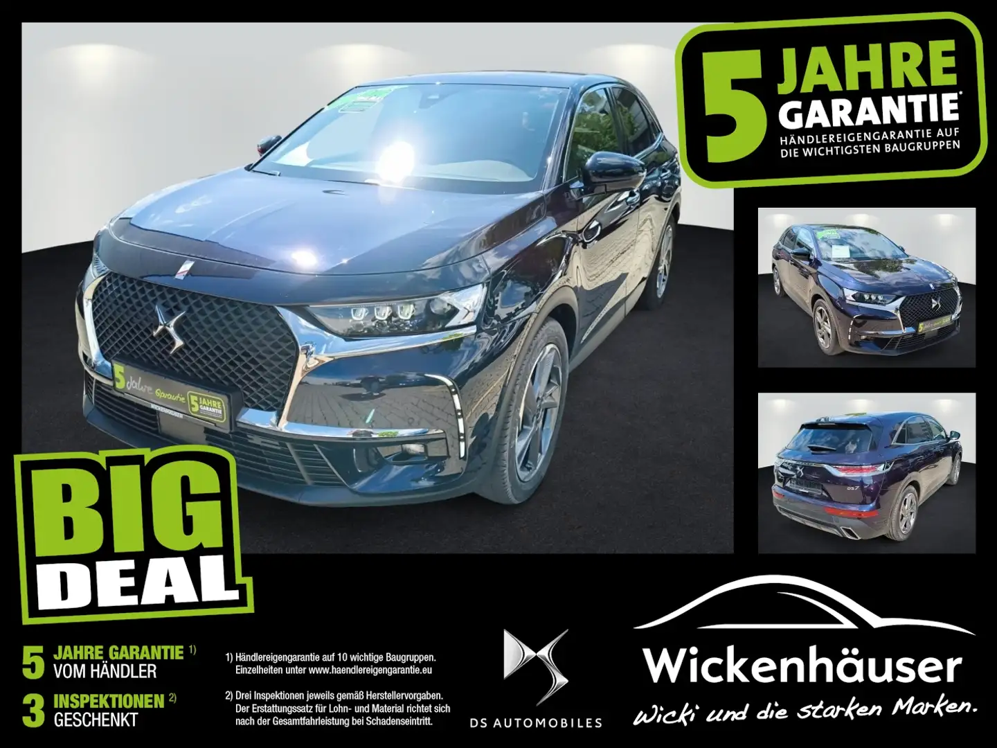 DS Automobiles DS 7 Crossback DS7 Crossback E-Tense Bastille LED Kamera AHK Bleu - 1