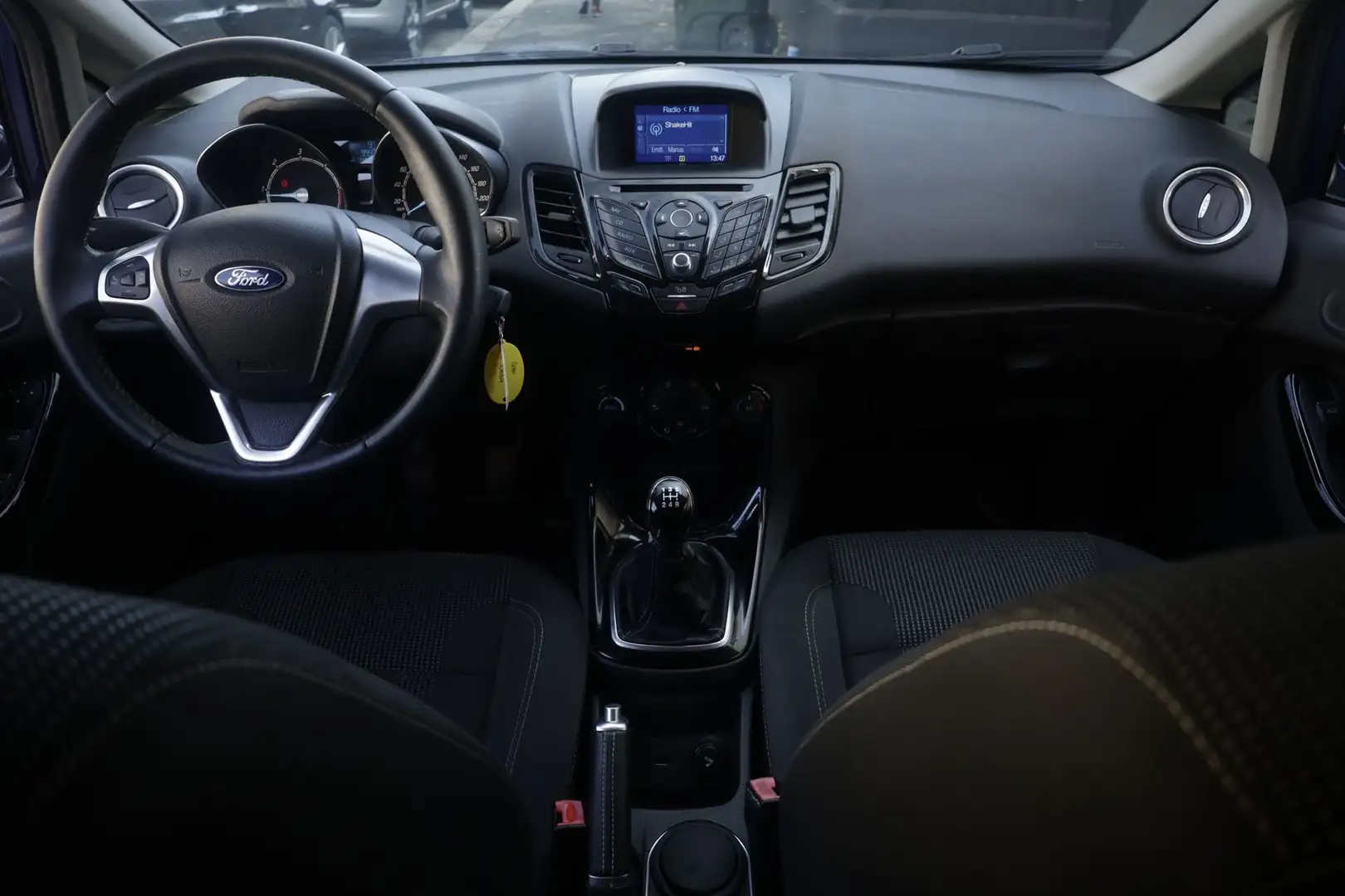 Ford Fiesta Ford Fiesta 1.5 TDCi 75CV 5 porte Titanium Unicop Blauw - 2