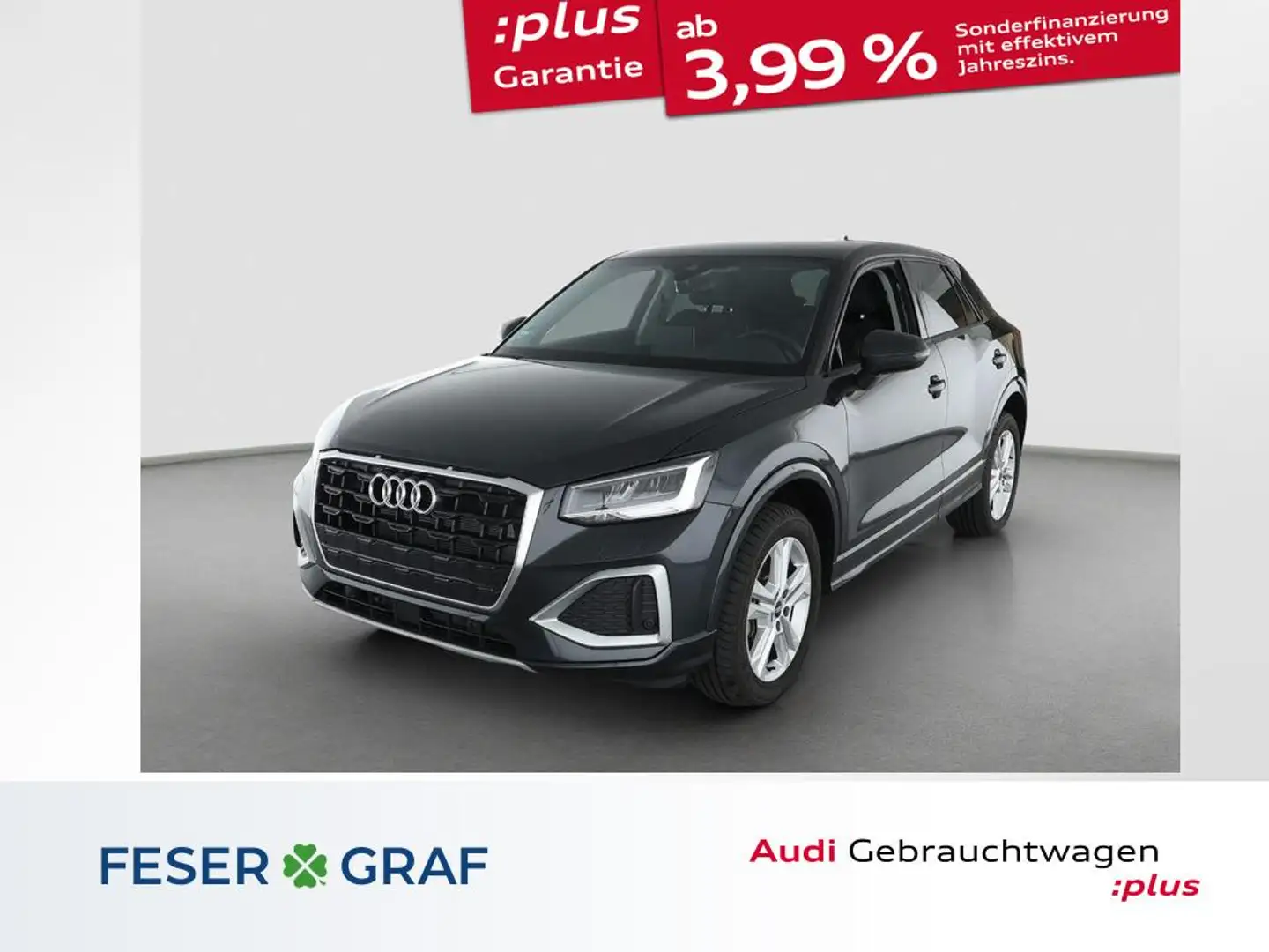 Audi Q2 30 TFSI /LED/Navi+/AHK/Kamera Grau - 1