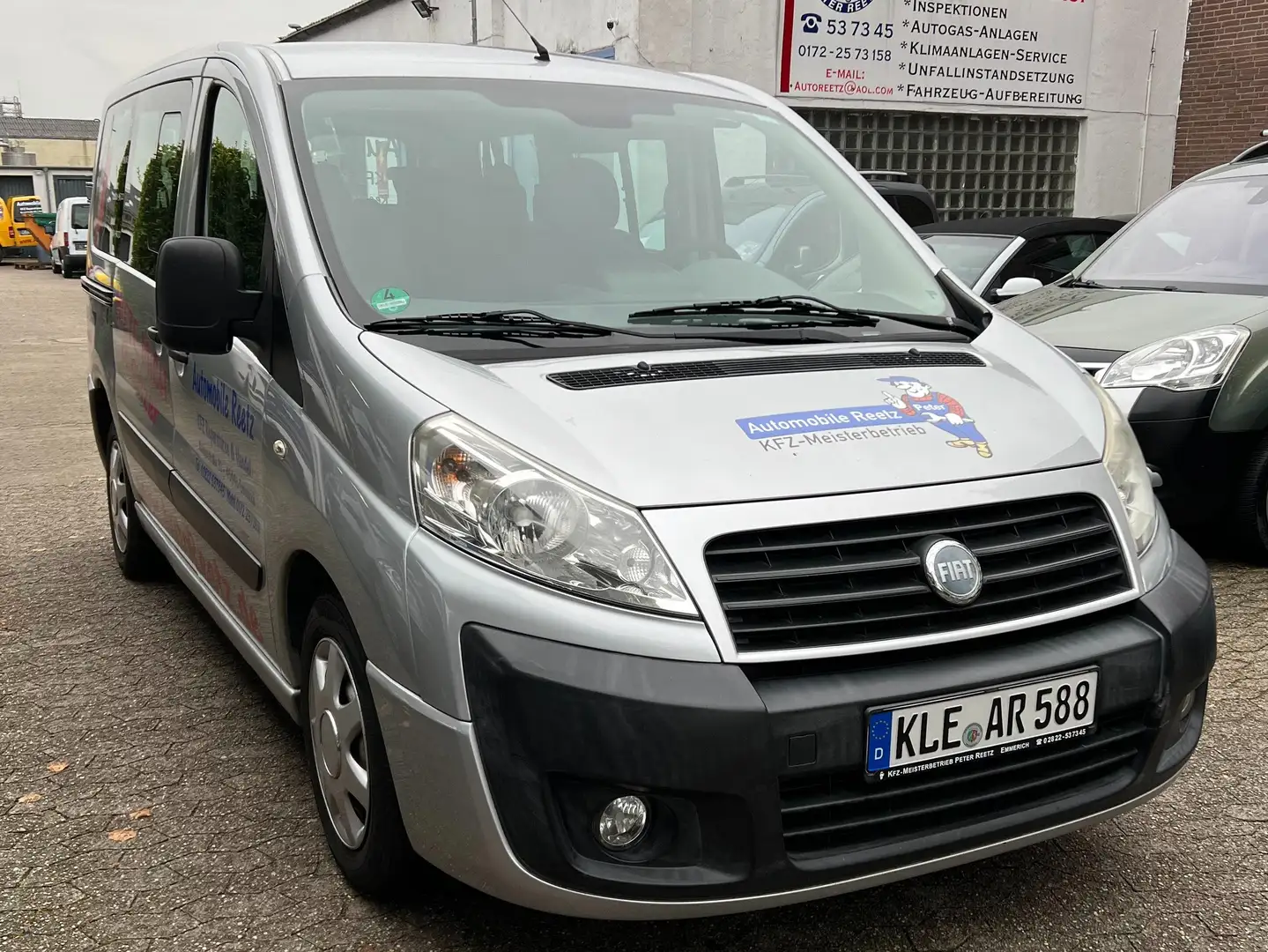 Fiat Scudo TÜV & Inspektion NEU - 9 Sitzer - Klima -Servo Silber - 2