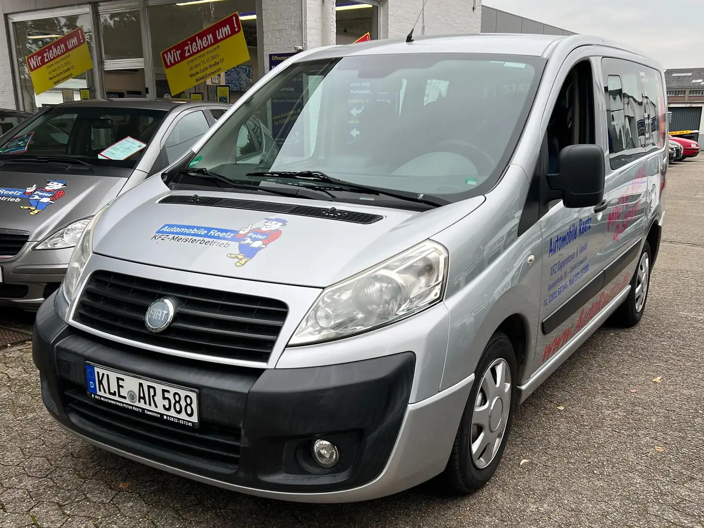 Fiat Scudo TÜV & Inspektion NEU - 9 Sitzer - Klima -Servo Silber - 1