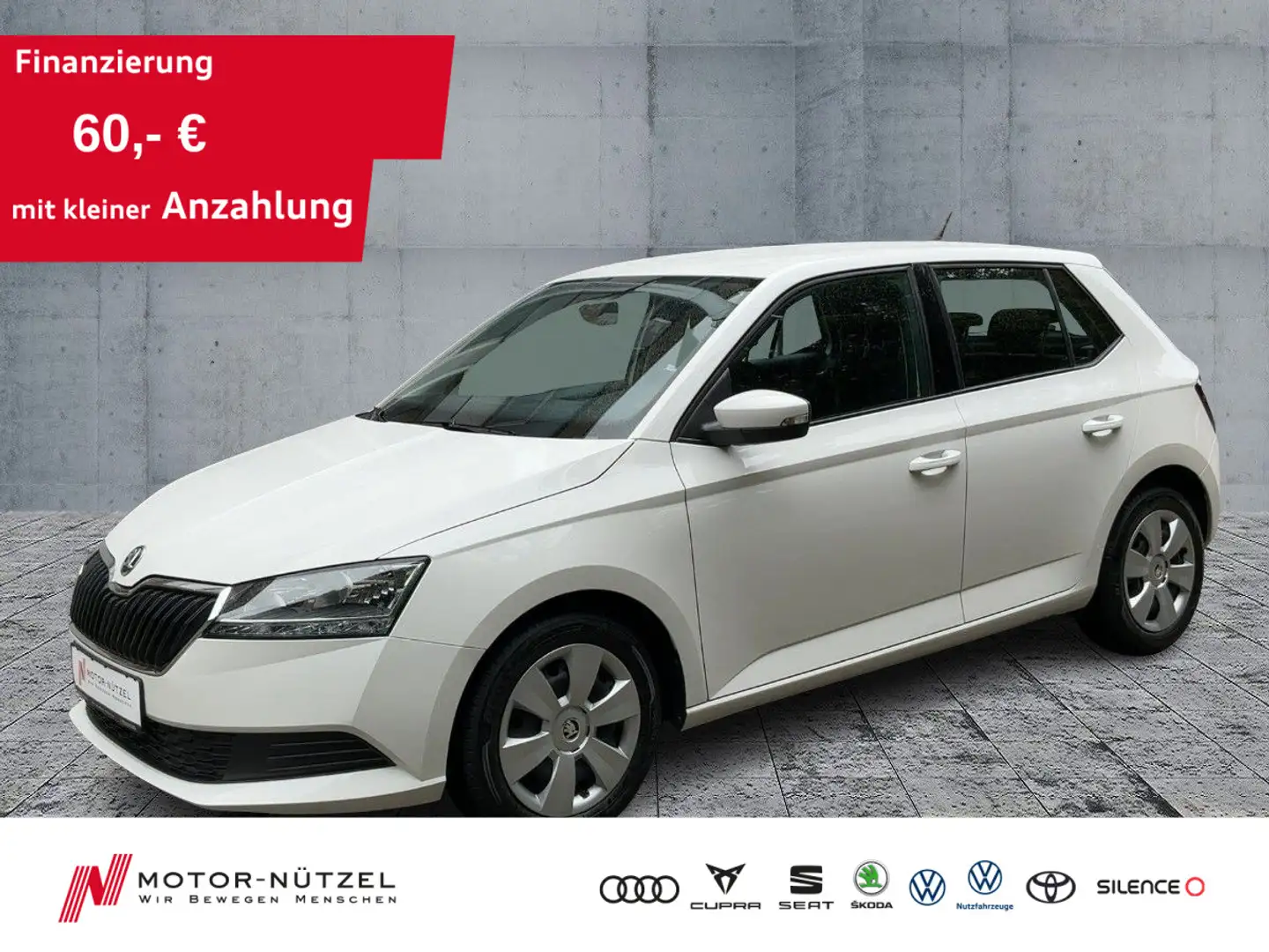 Skoda Fabia 1.0 COOL PLUS SHZ+PDC+DAB+BLUETOOTH+KLIMA Alb - 1