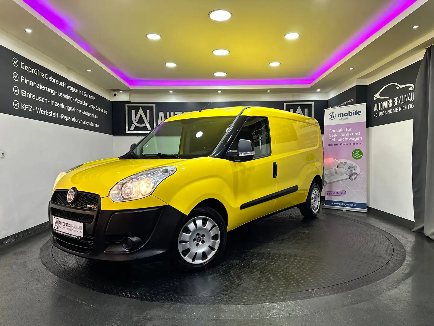 Fiat Doblo 1.3 JTD Maxi Kasten *SCHIEBETÜR* Gelb - 1