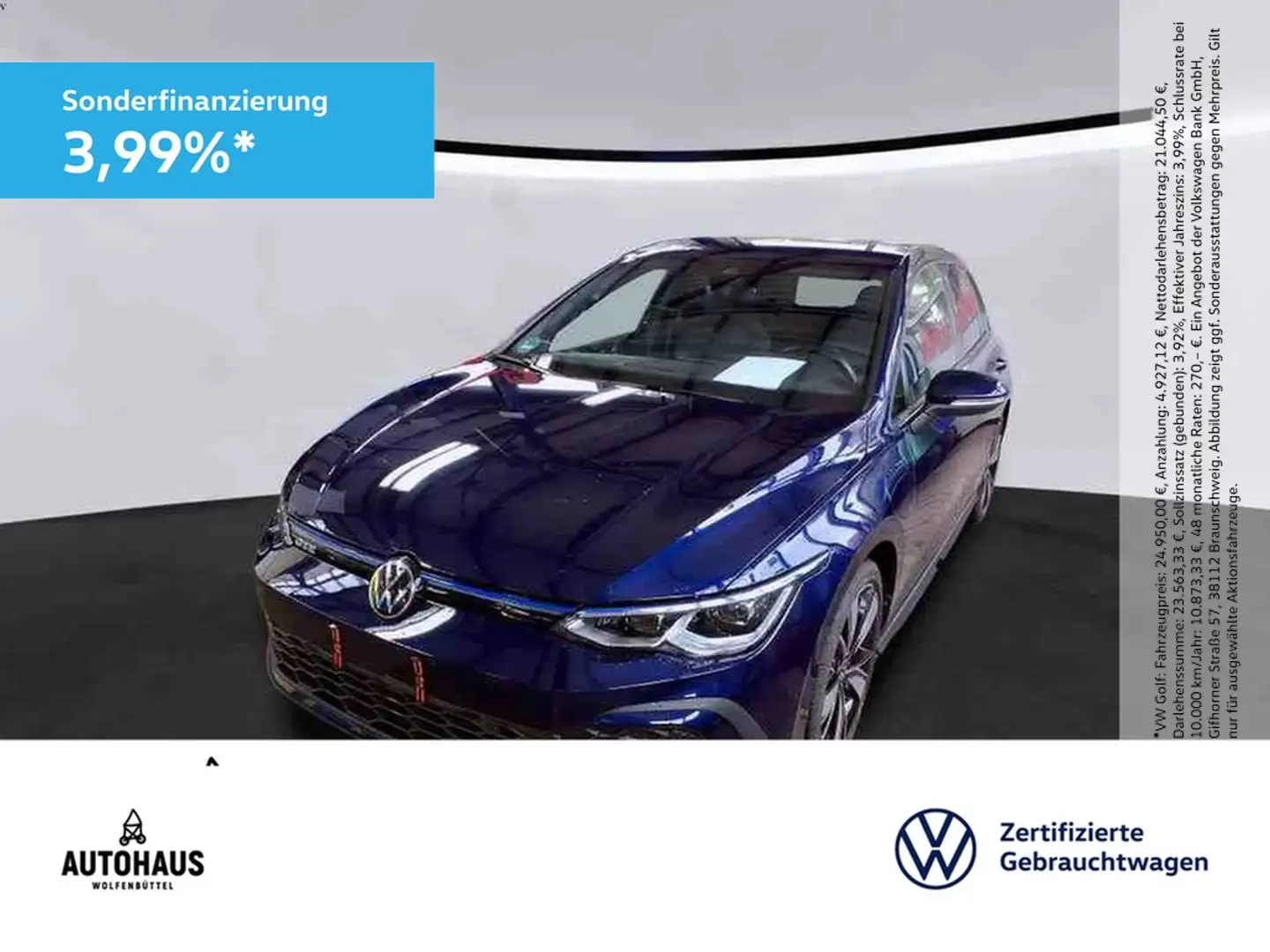 Volkswagen Golf VIII GTE DSG 18" IQ KAMERA TRAVEL SHZ Blauw - 1