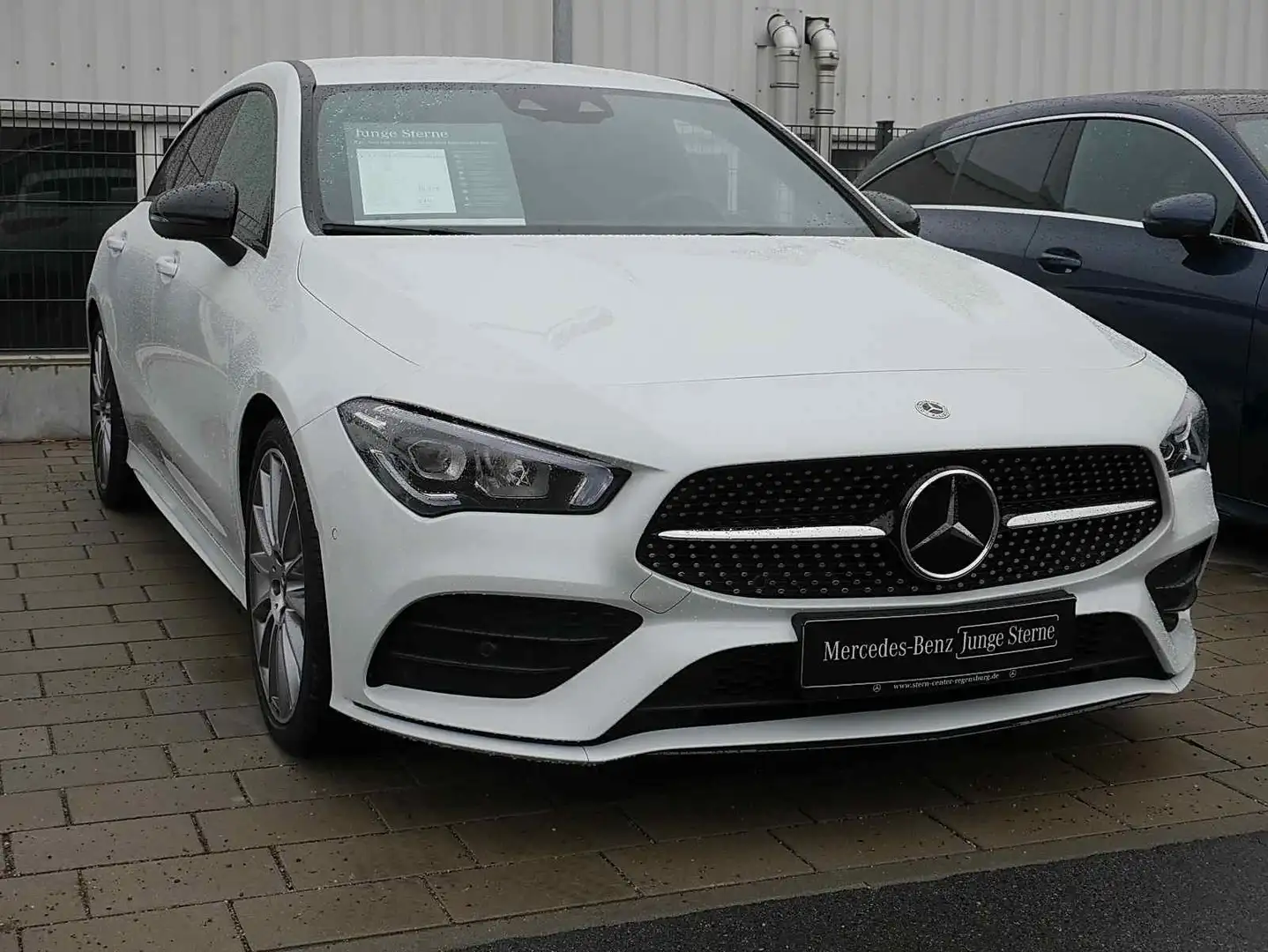 Mercedes-Benz CLA 200 d AMG+DISTRONIC+AHK+NIGHT Blanco - 2