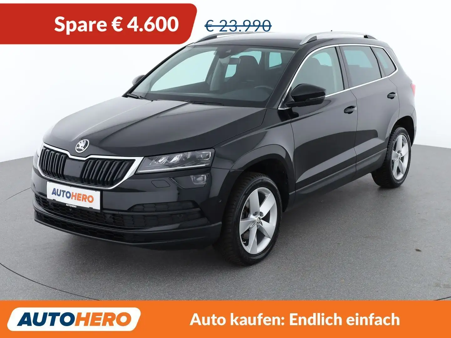 Skoda Karoq 1.5 TSI ACT Style Schwarz - 1