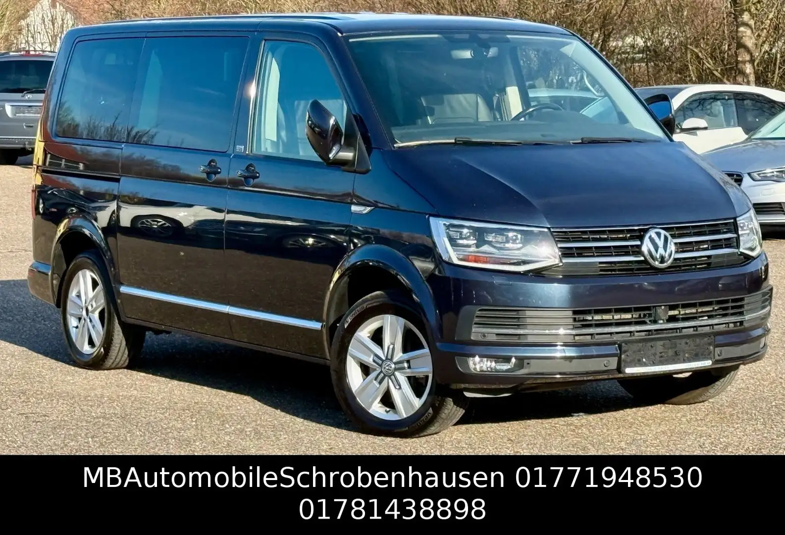 Volkswagen T6 Multivan Generation Six AHK Blau - 1