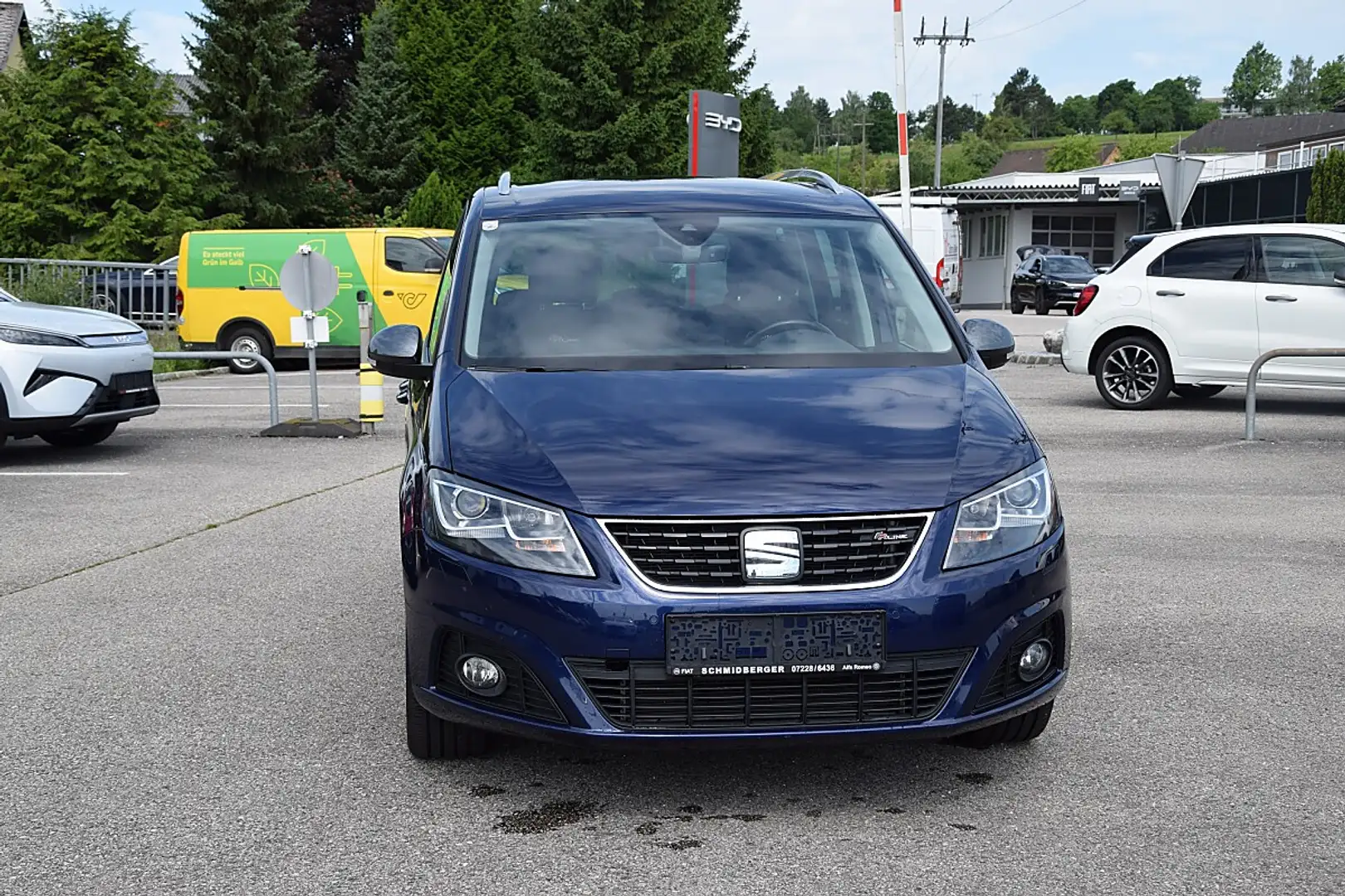 SEAT Alhambra Style 2,0 TDI DSG Blau - 2