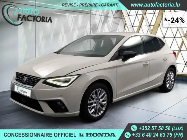 SEAT Ibiza -24% 1.0 TSI 115cv FR +GPS+CAM+FULL LED+Options