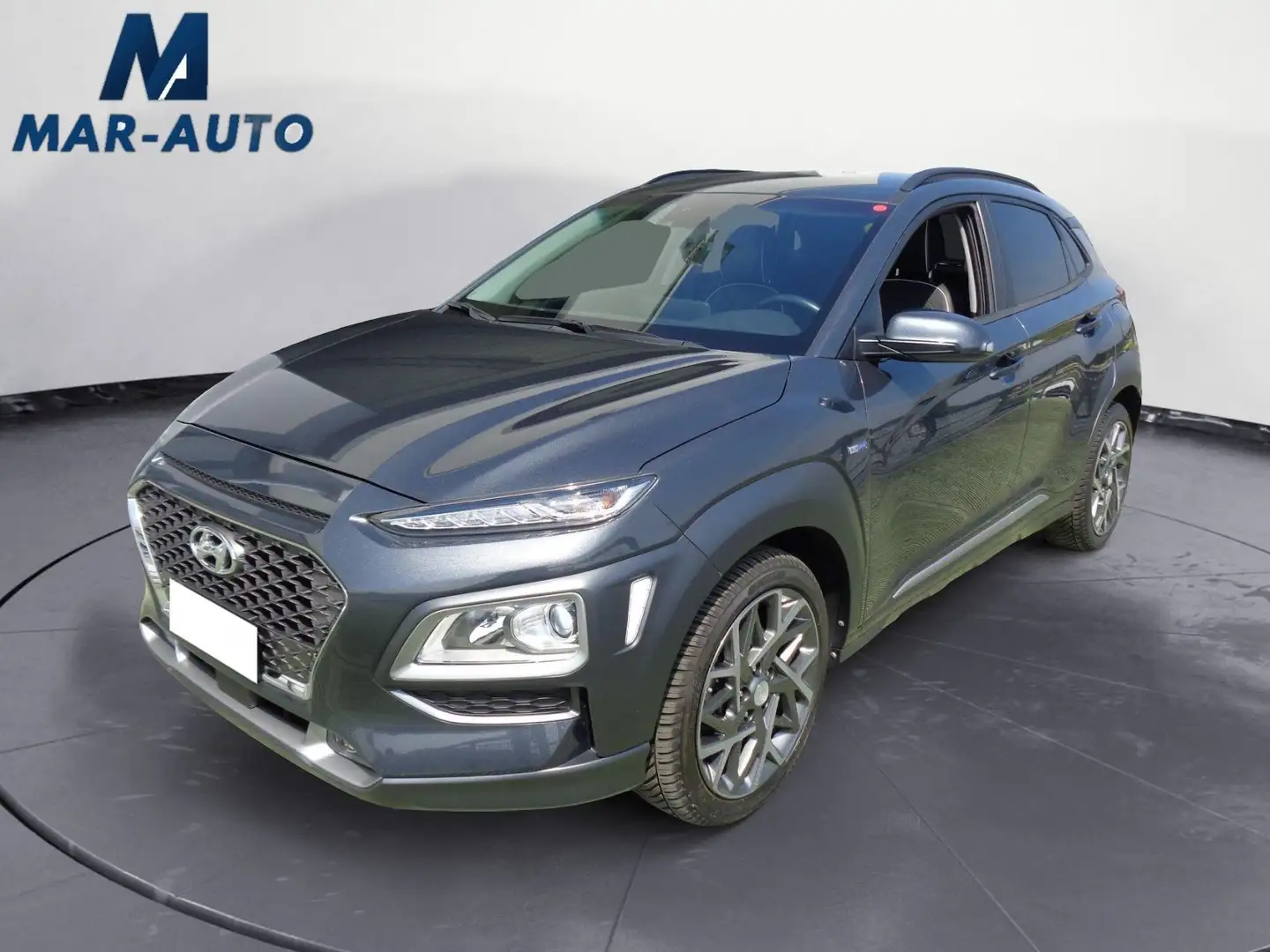 Hyundai KONA HEV 1.6 DCT XPrime Gris - 1