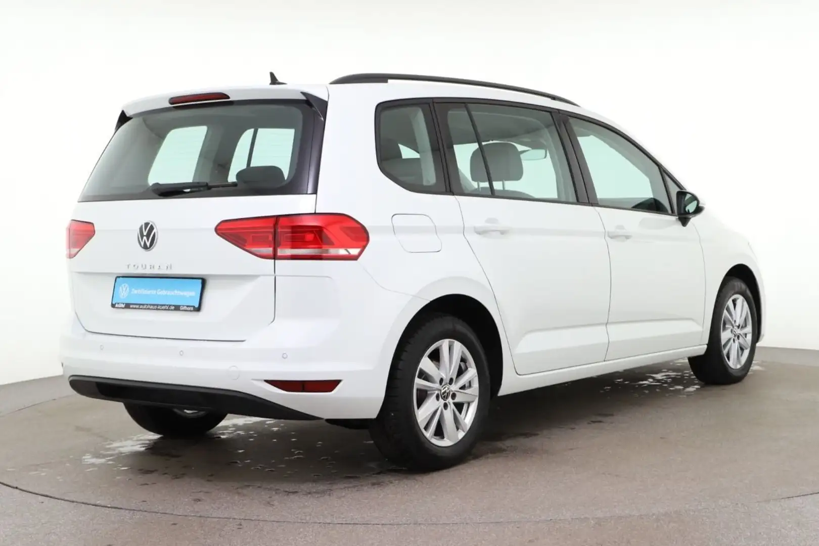 Volkswagen Touran 1.5 TSI Comfortline ACC App Navi Weiß - 2